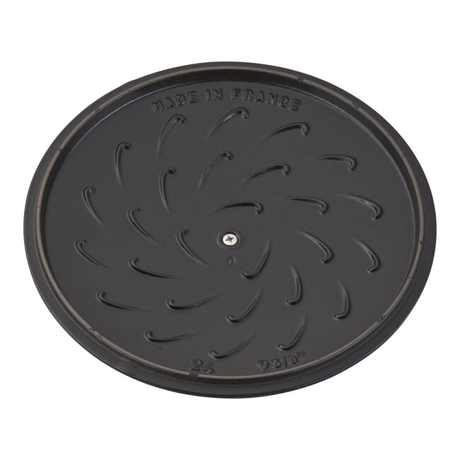 Staub Cast Iron Dark Blue Essential French Oven, 3.75-Quart