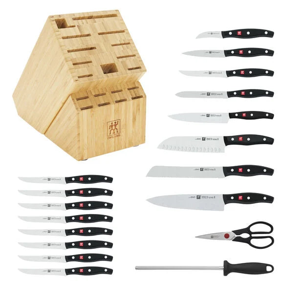 Zwilling Twin Signature Knife Block Set, 19-Piece