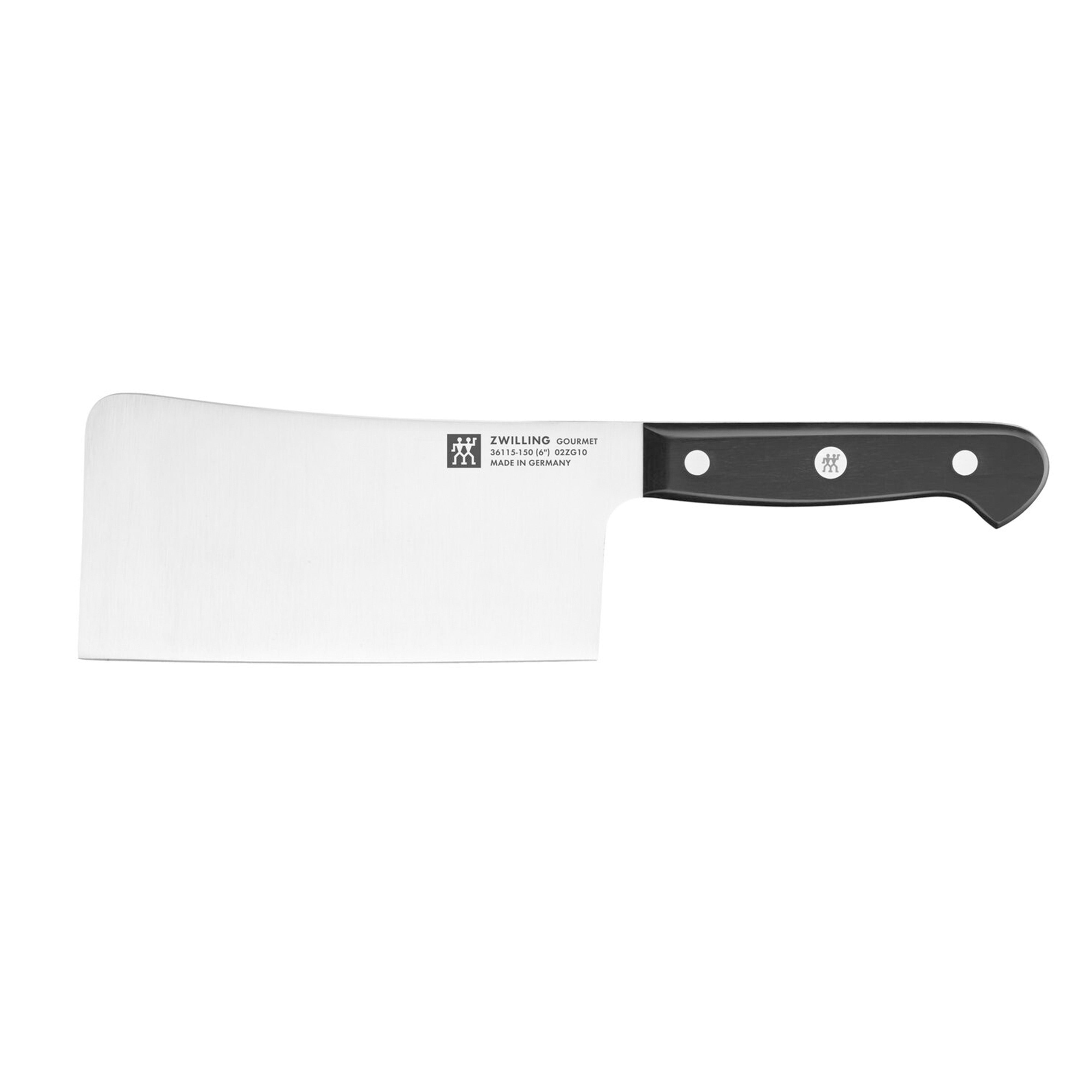 Zwilling Gourmet Carbon Steel Cleaver Knife, 6-Inches