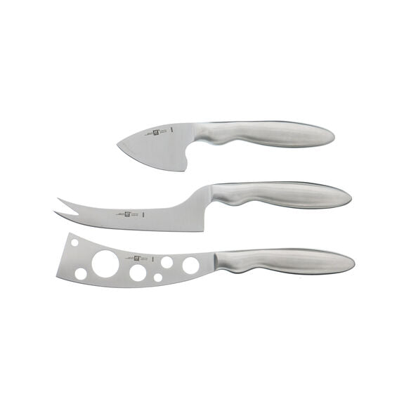 Zwilling Accessories Stainless Steel Cheese Knife Set, 3-Piece