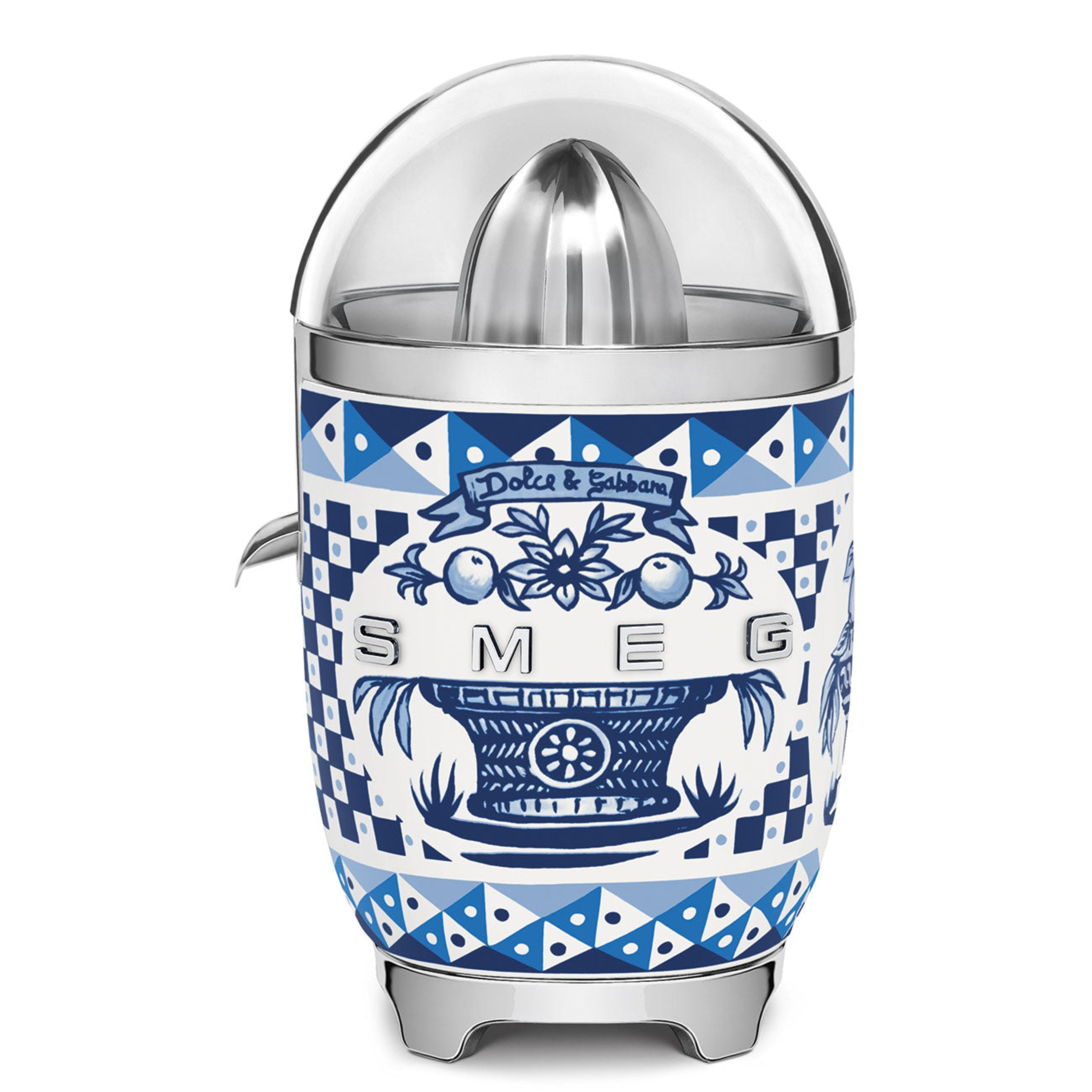 Smeg Dolce and Gabbana Blu Mediterraneo Citrus Juicer