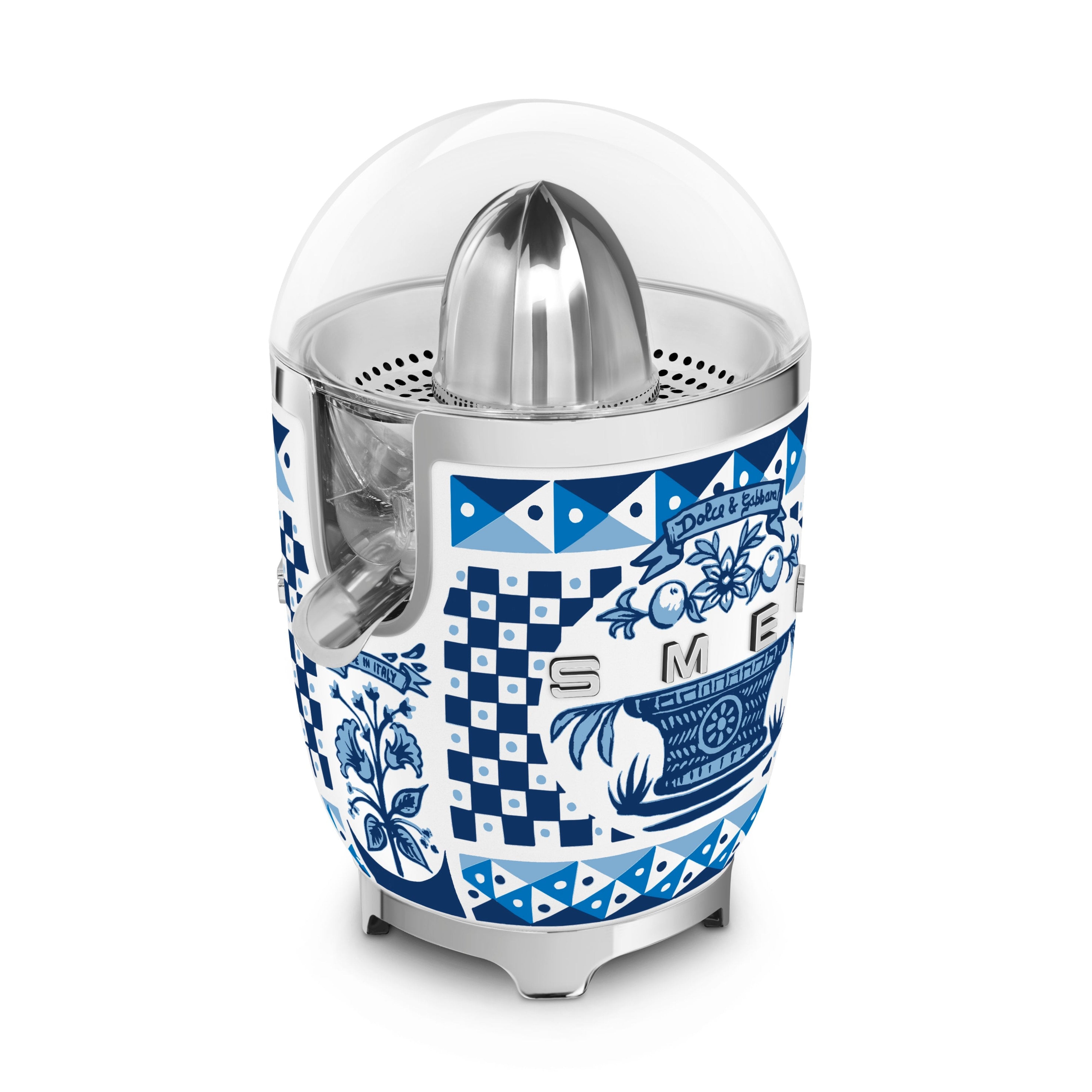 Smeg Dolce and Gabbana Blu Mediterraneo Citrus Juicer