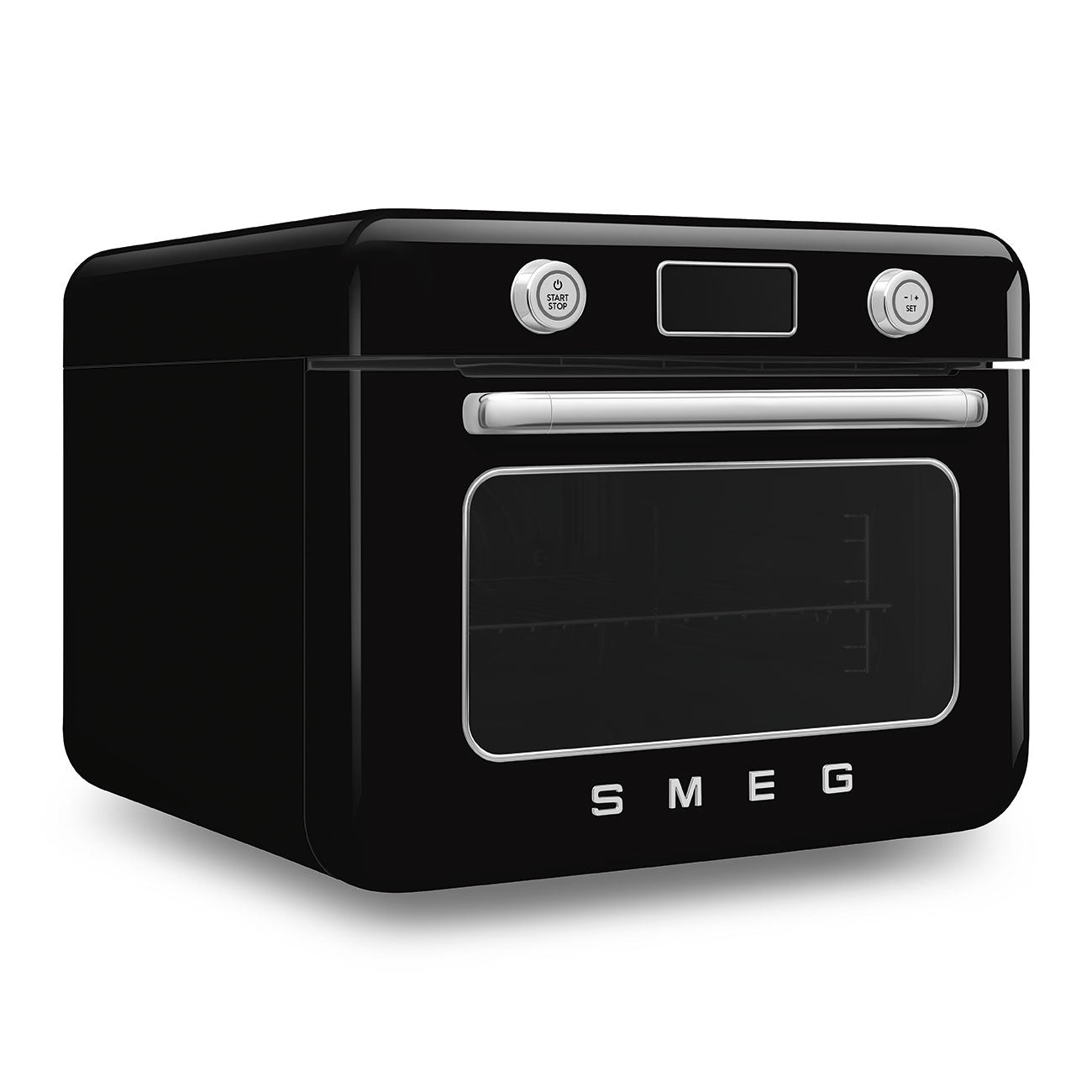 Smeg Retro Style Black Countertop Combi Oven