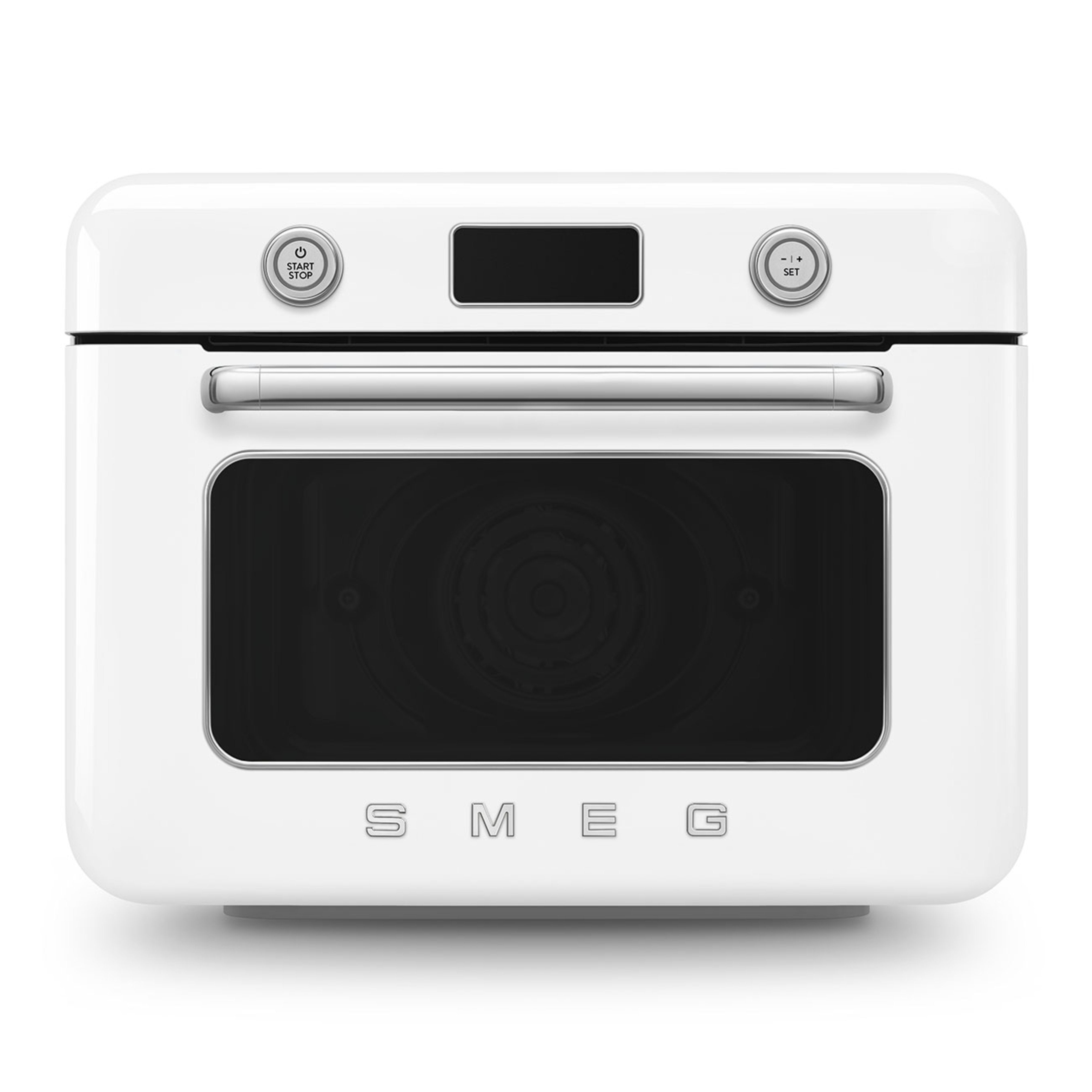 Smeg Retro Style White Countertop Combi Oven