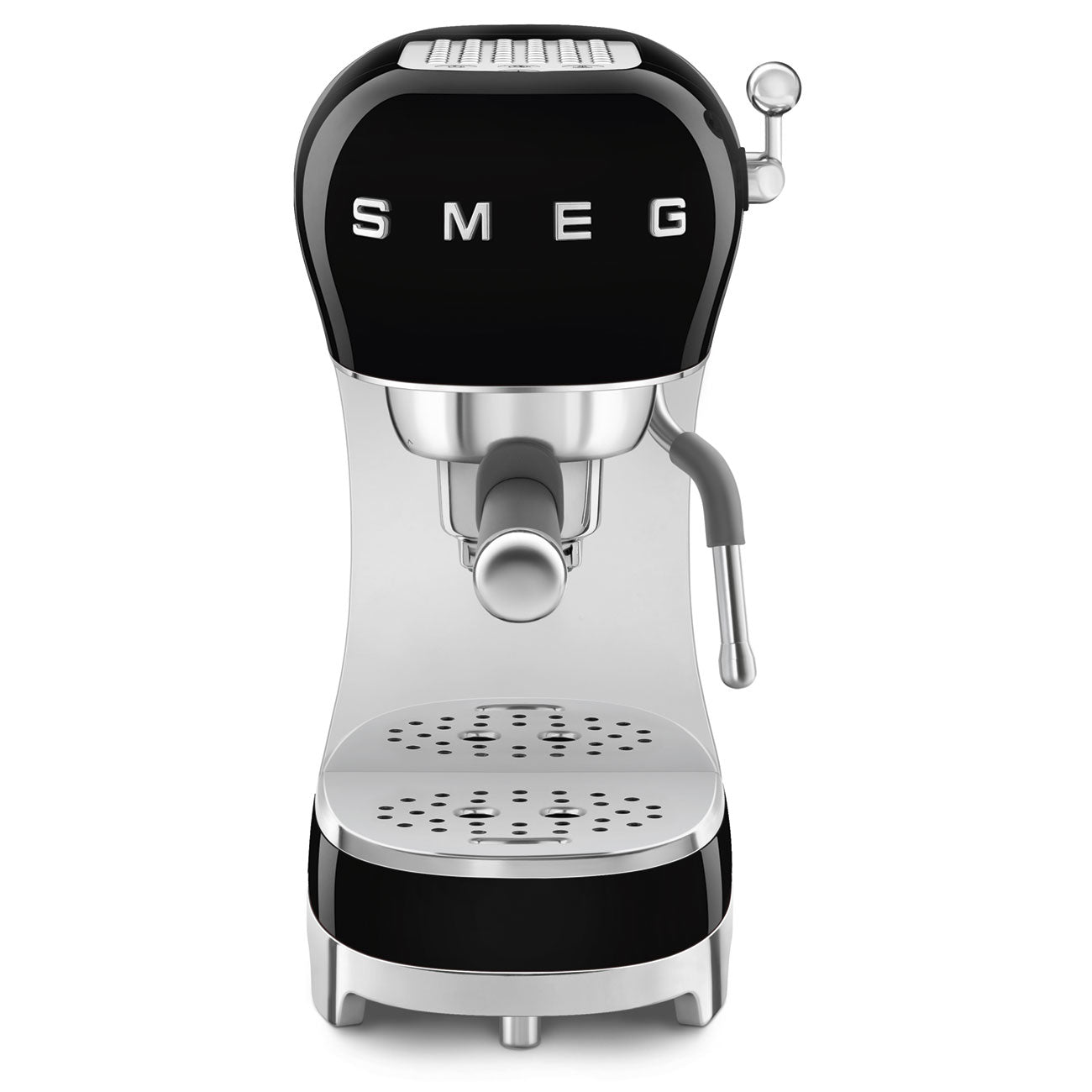 Smeg 50's Retro Style Aesthetic Espresso Coffee Machine, Black