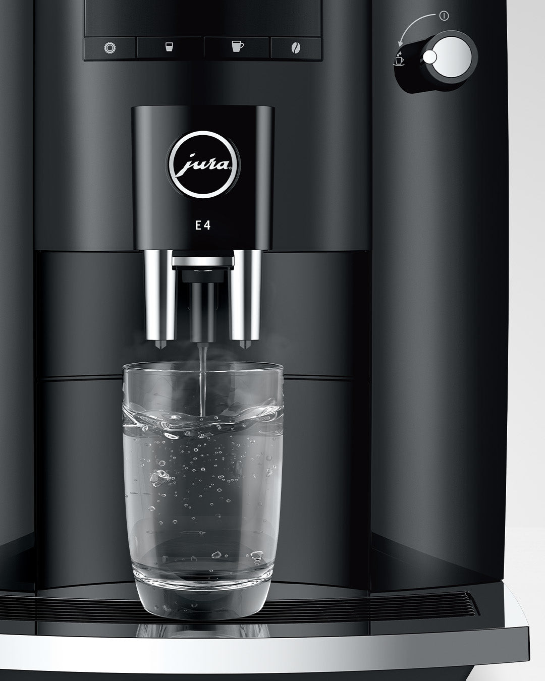 Jura E8 Automatic Coffee Machine, Black