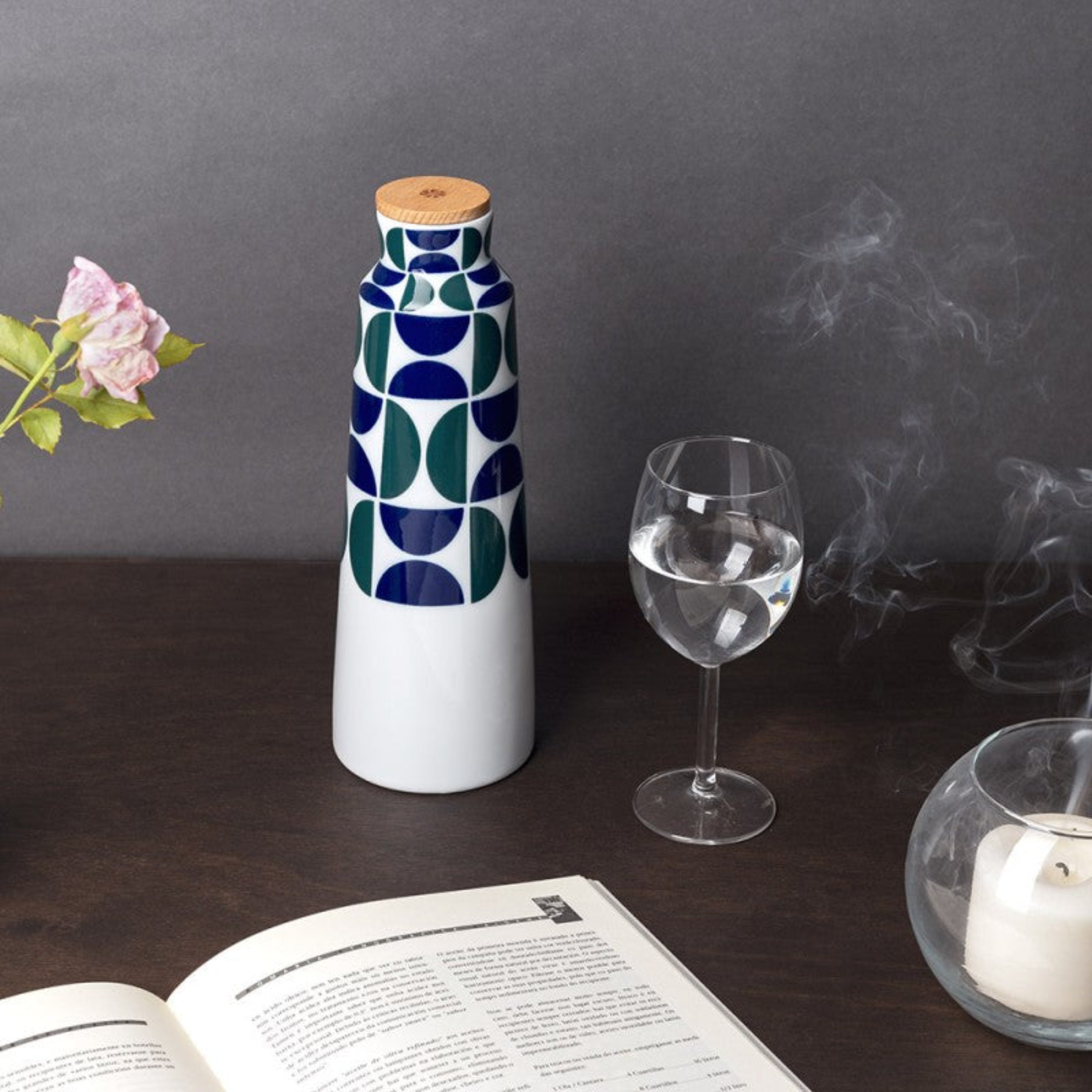 Sargadelos Bottle AB1, Porcelain