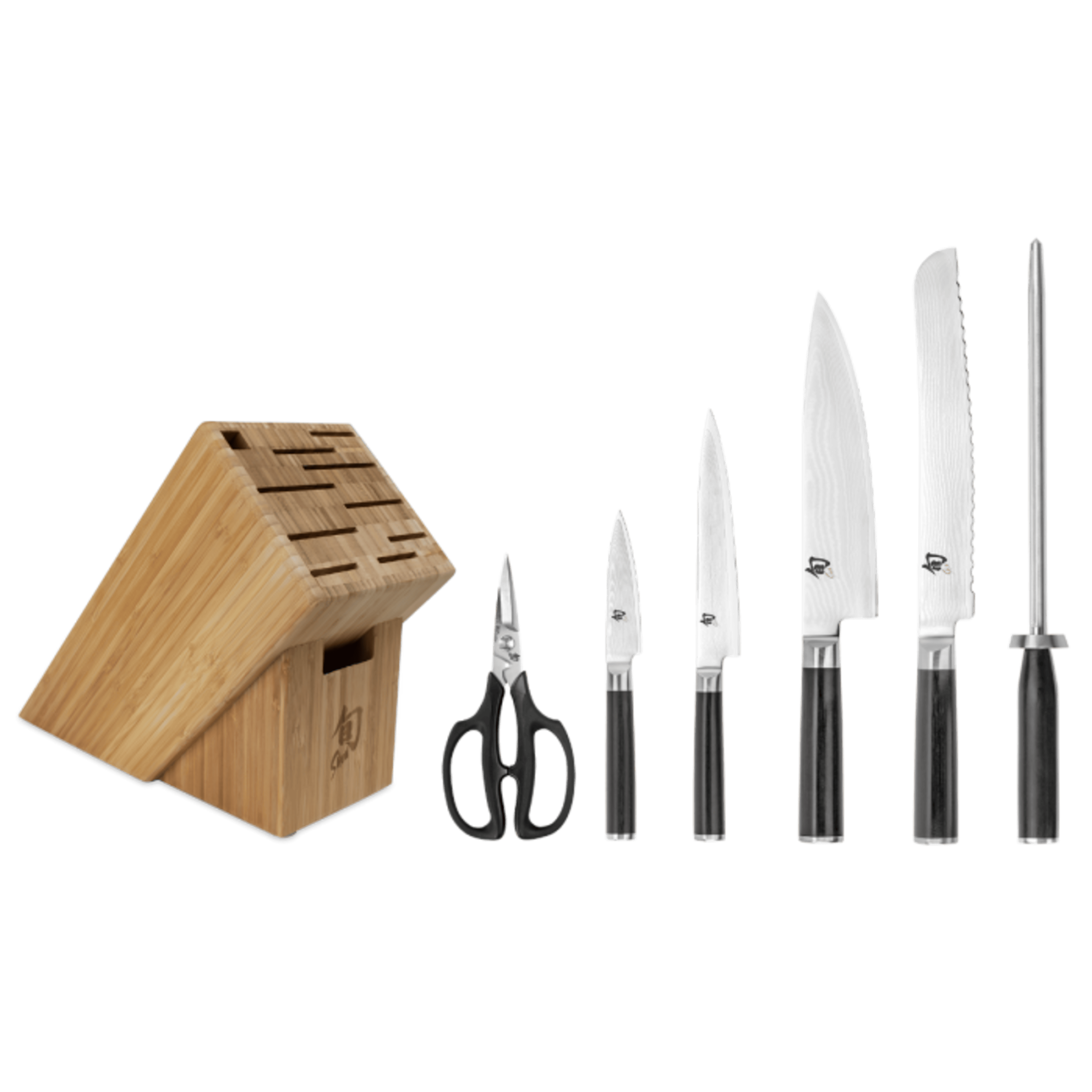 Shun Classic 7 Pc Essential Block Set