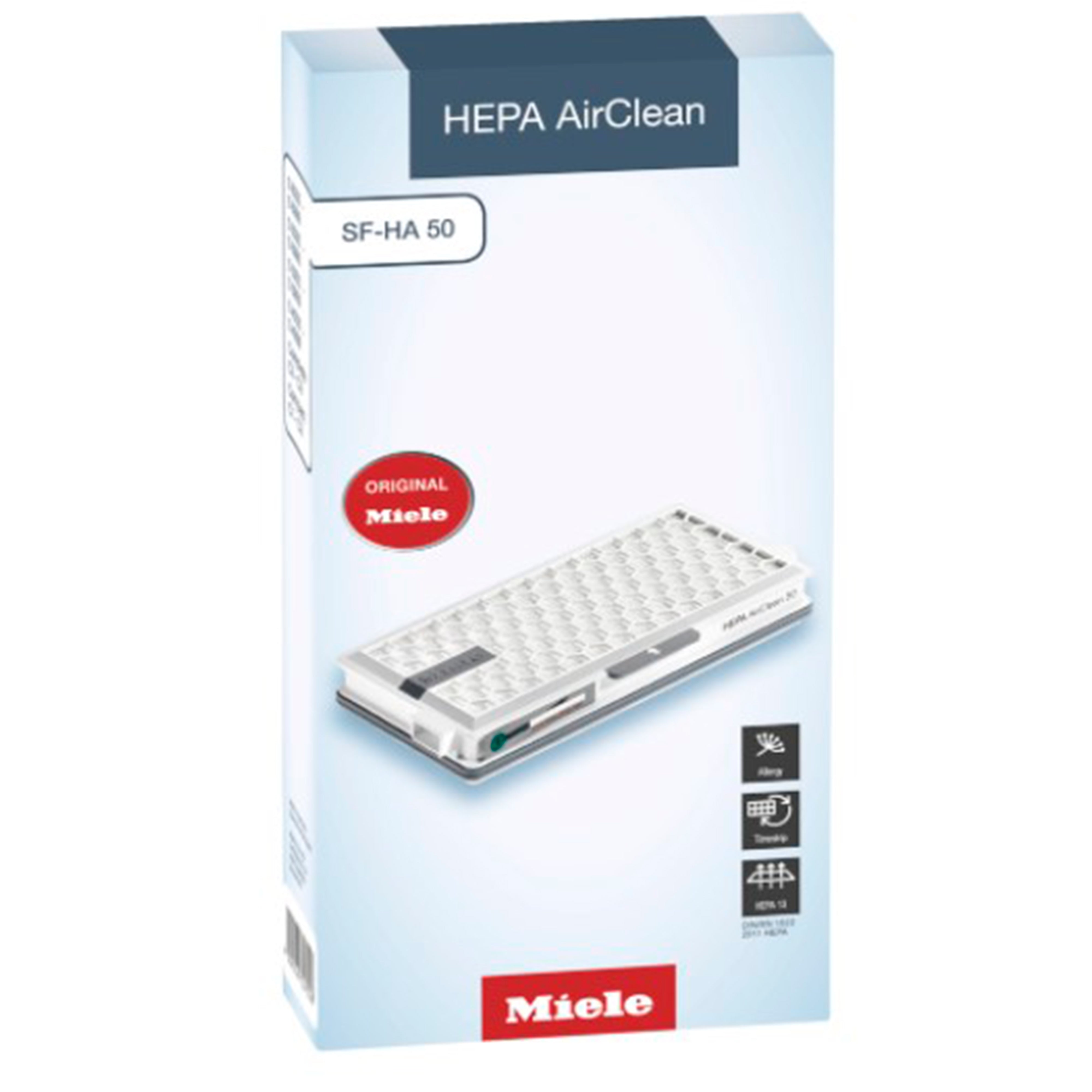 Miele SF-HA 50 HEPA AirClean Filter for Vacuum Cleaners