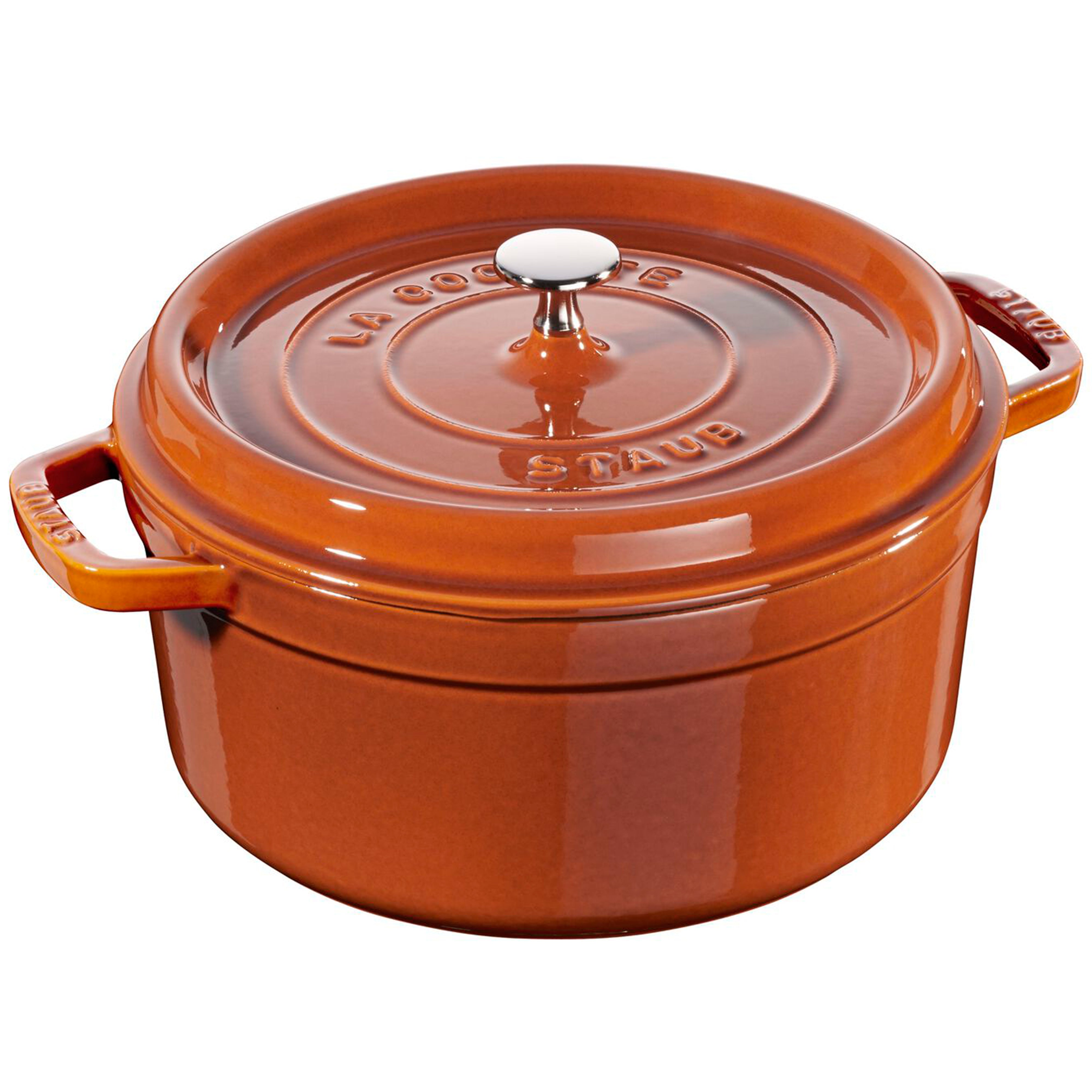 Staub Cast Iron Round Cocotte, 5.5-Quart - LaCuisineStore