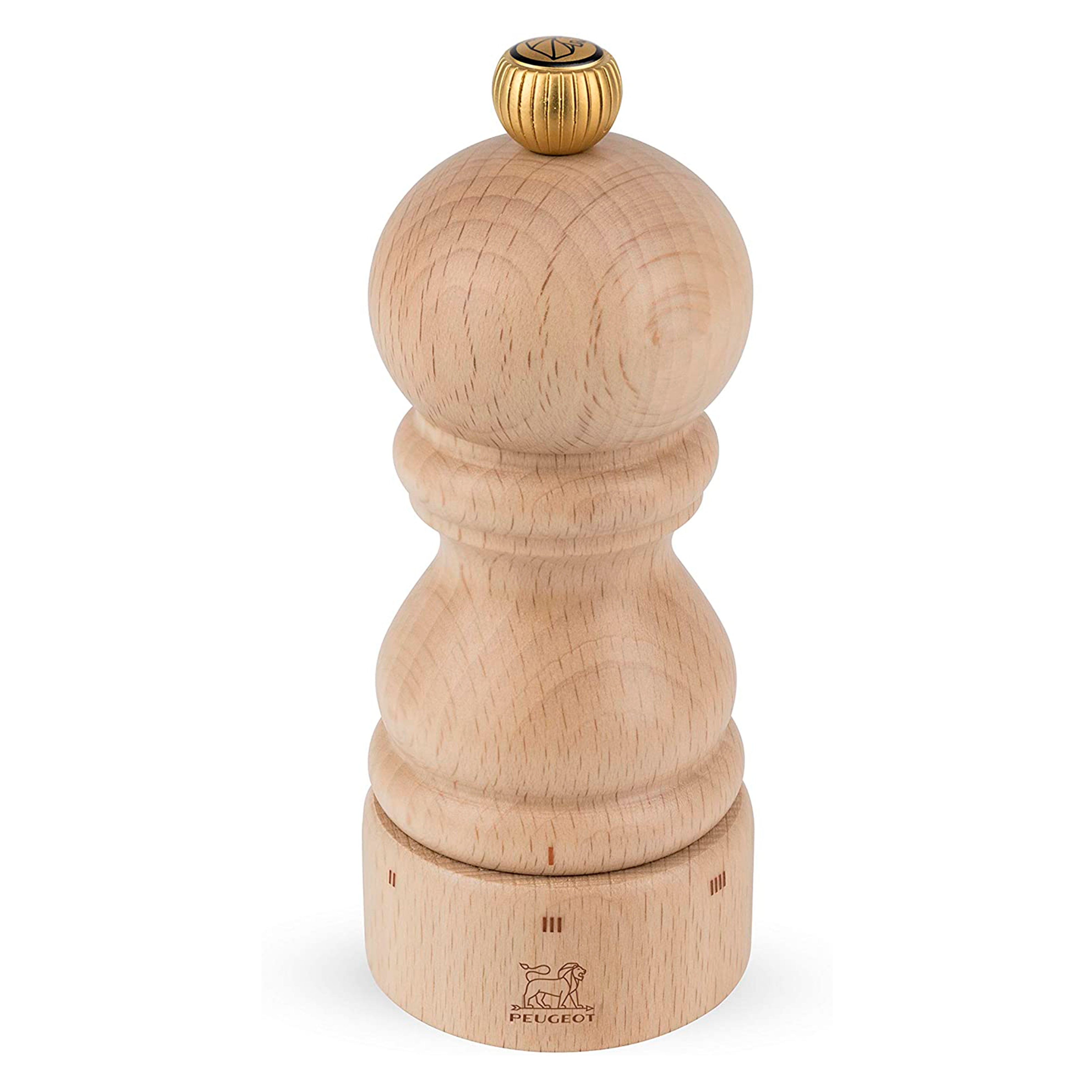 Peugeot Paris U'Select Wood Pepper Mill Natural, 5-Inches