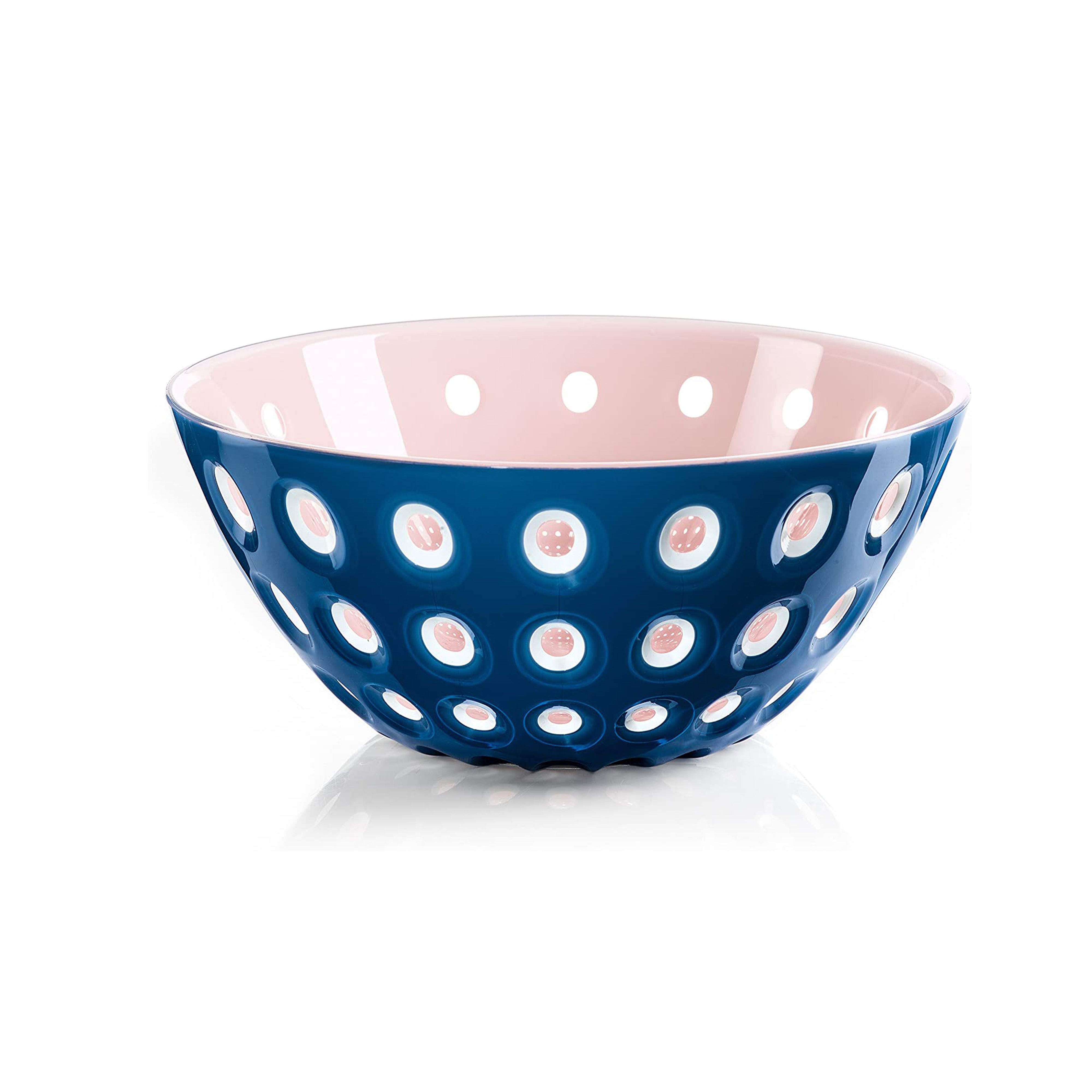 Fratelli Guzzini Le Murrine Pink/Blue Bowl, 9.75-Inches