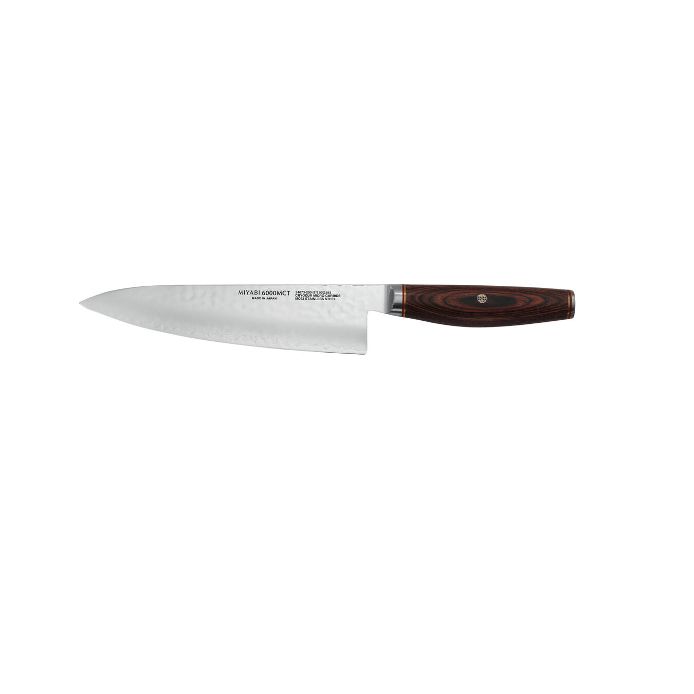 Miyabi Artisan 6000MCT Stainless Steel Gyutoh Chef's Knife, 8-Inches