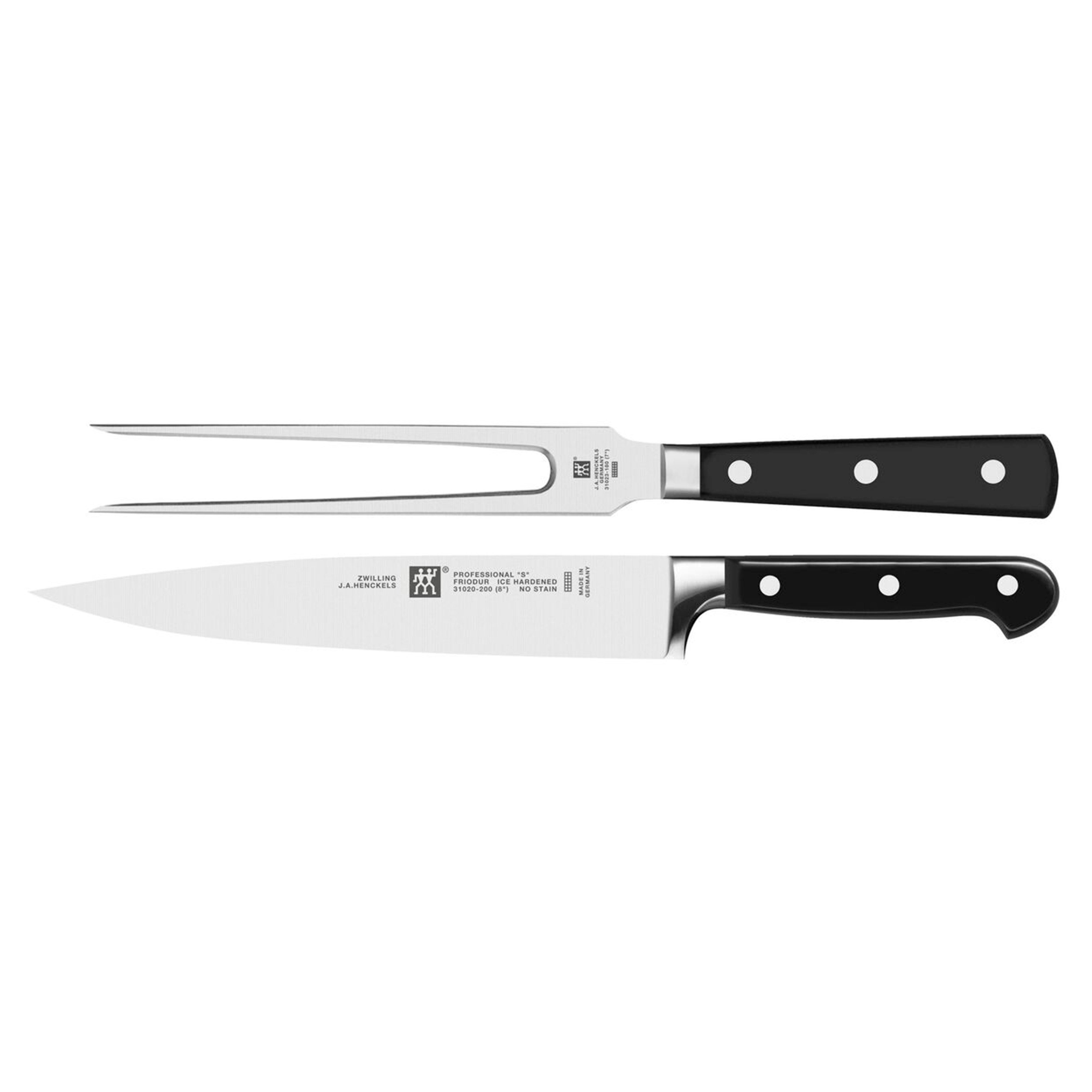 Zwilling Professional S Carbon Steel 2-Piece Carving Set