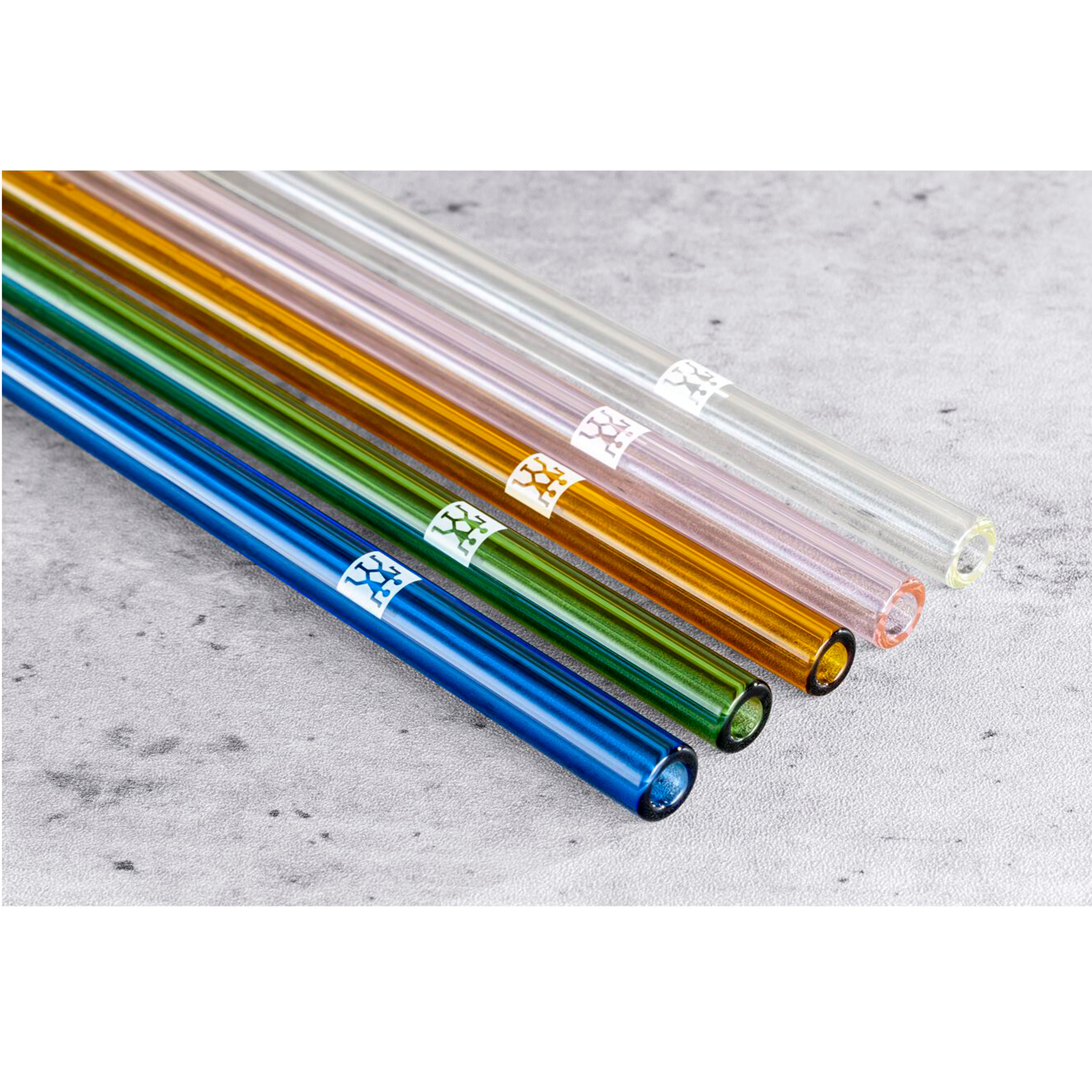 Zwilling Sorrento Straight 4-Piece Glass Straws