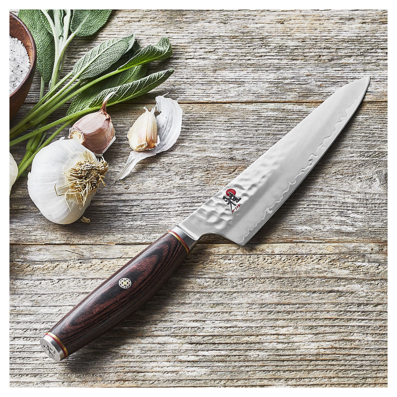 Miyabi Artisan 6000MCT Stainless Steel Shotoh Prep Knife, 5.25-Inches