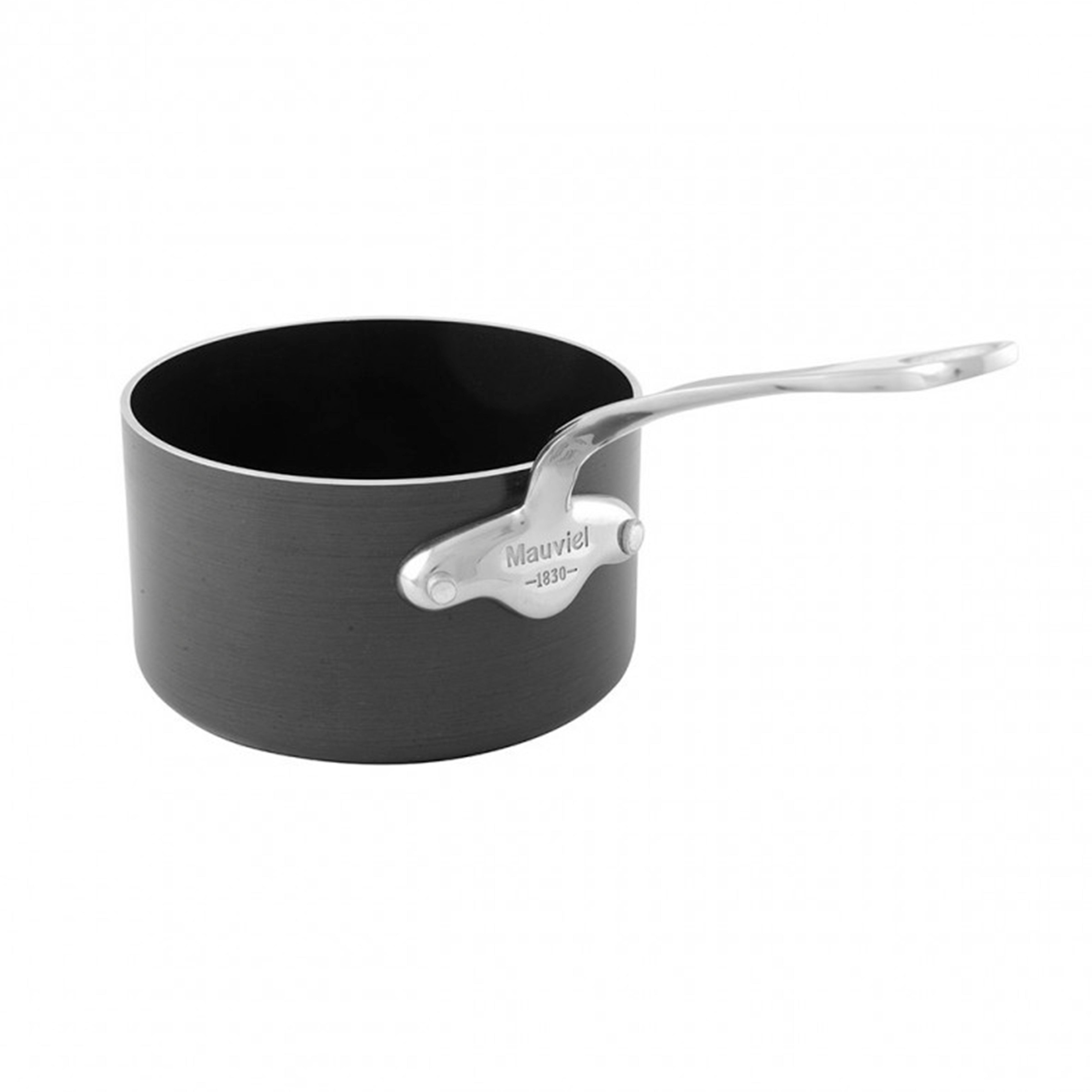 Mauviel M'Stone3 Aluminum Sauce pan With Stainless Steel Handle, 2.5-Quart