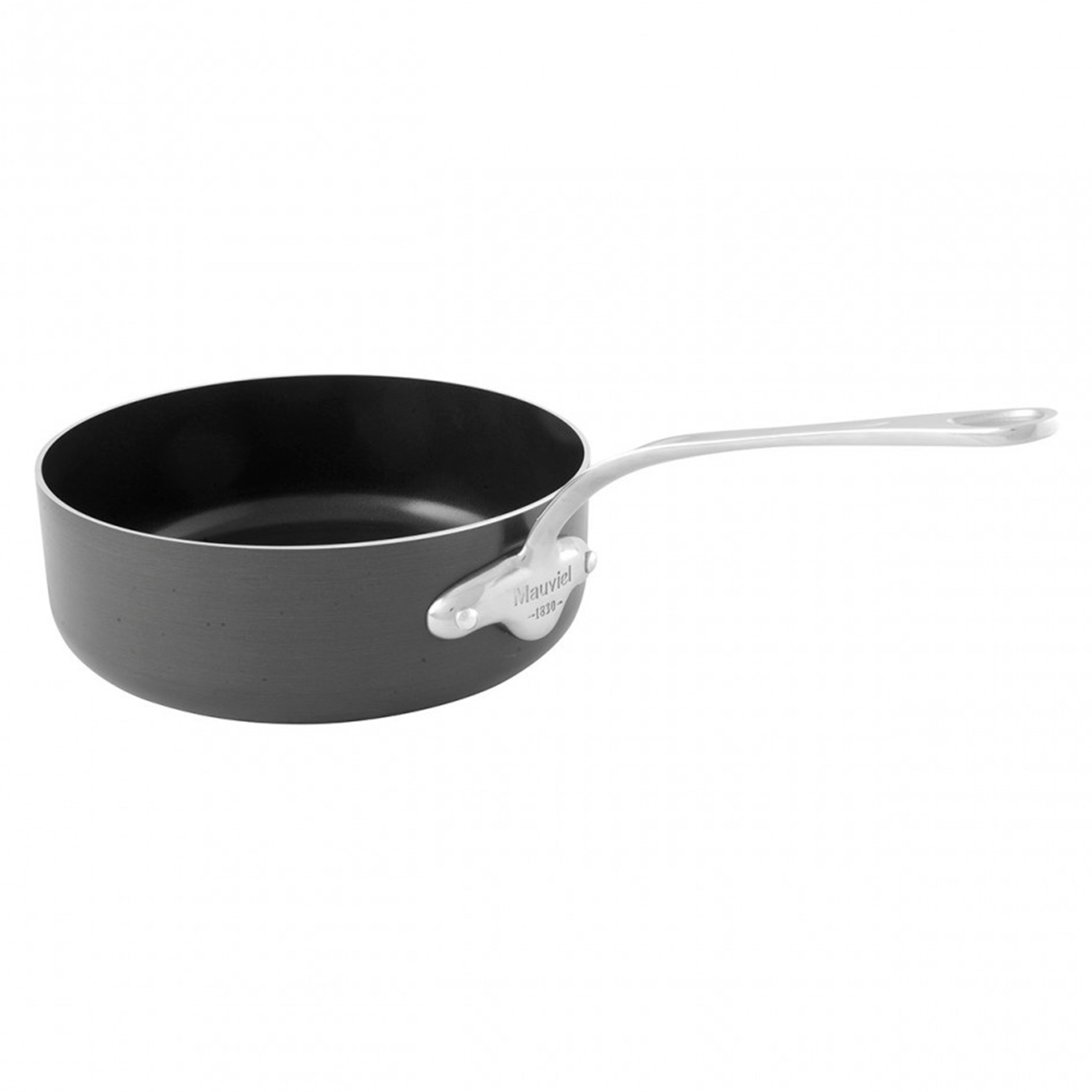 Mauviel M'Stone3 Aluminum Saute pan With Stainless Steel Handle, 3.7-Quart