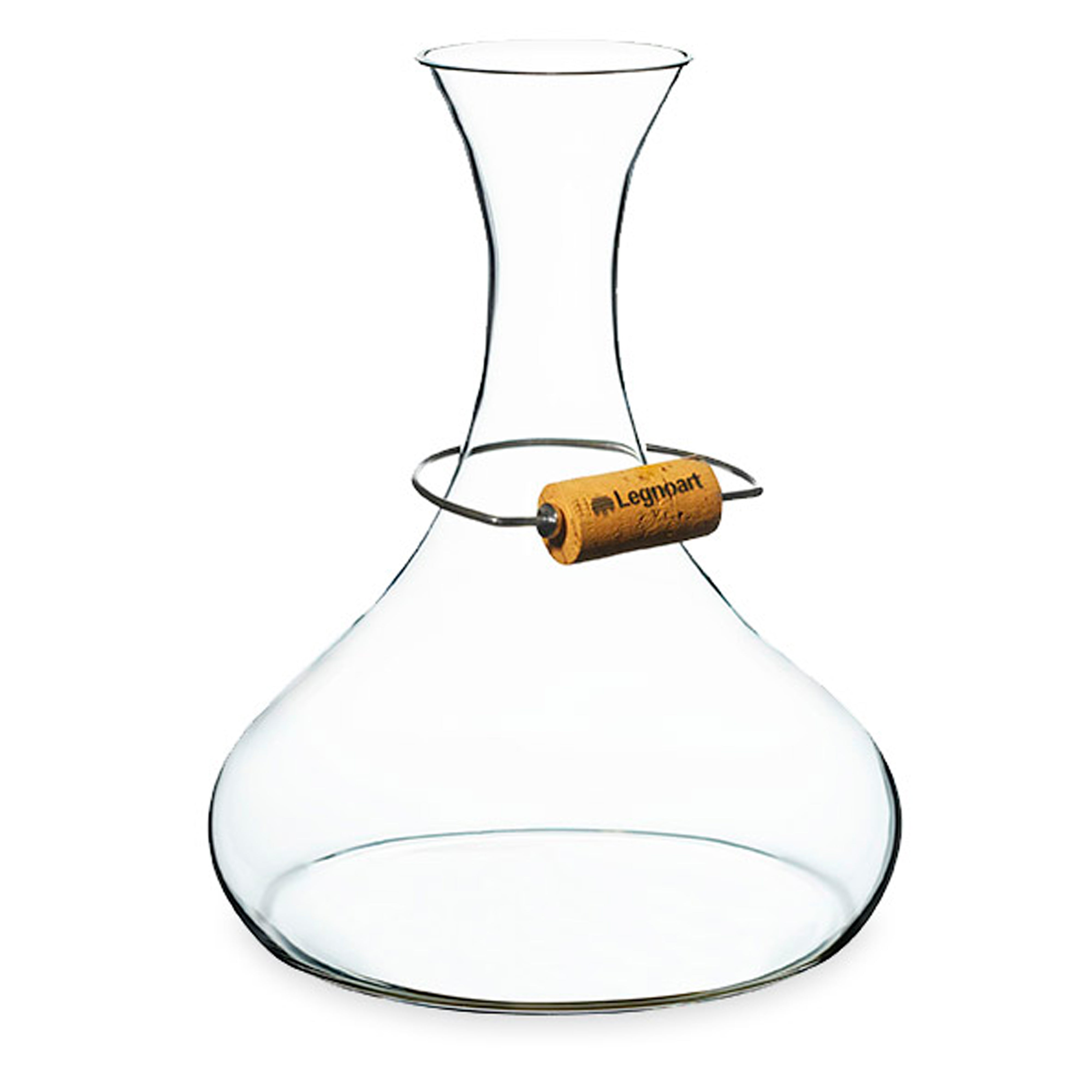 Legnoart Langhe Wine Decanter in Lead Free Blown Crystal