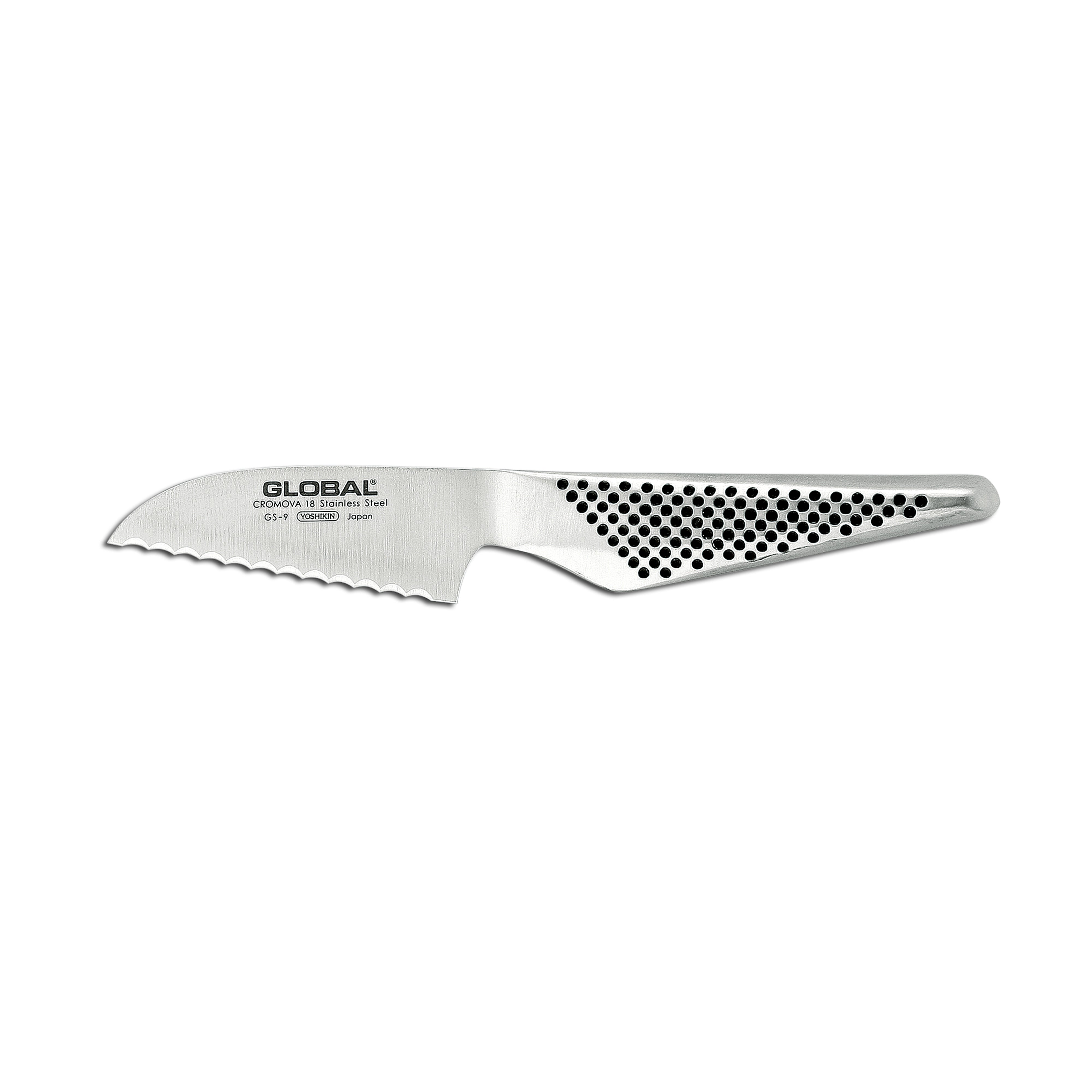 Global Classic Stainless Steel Tomato Knife, 3-Inches - LaCuisineStore