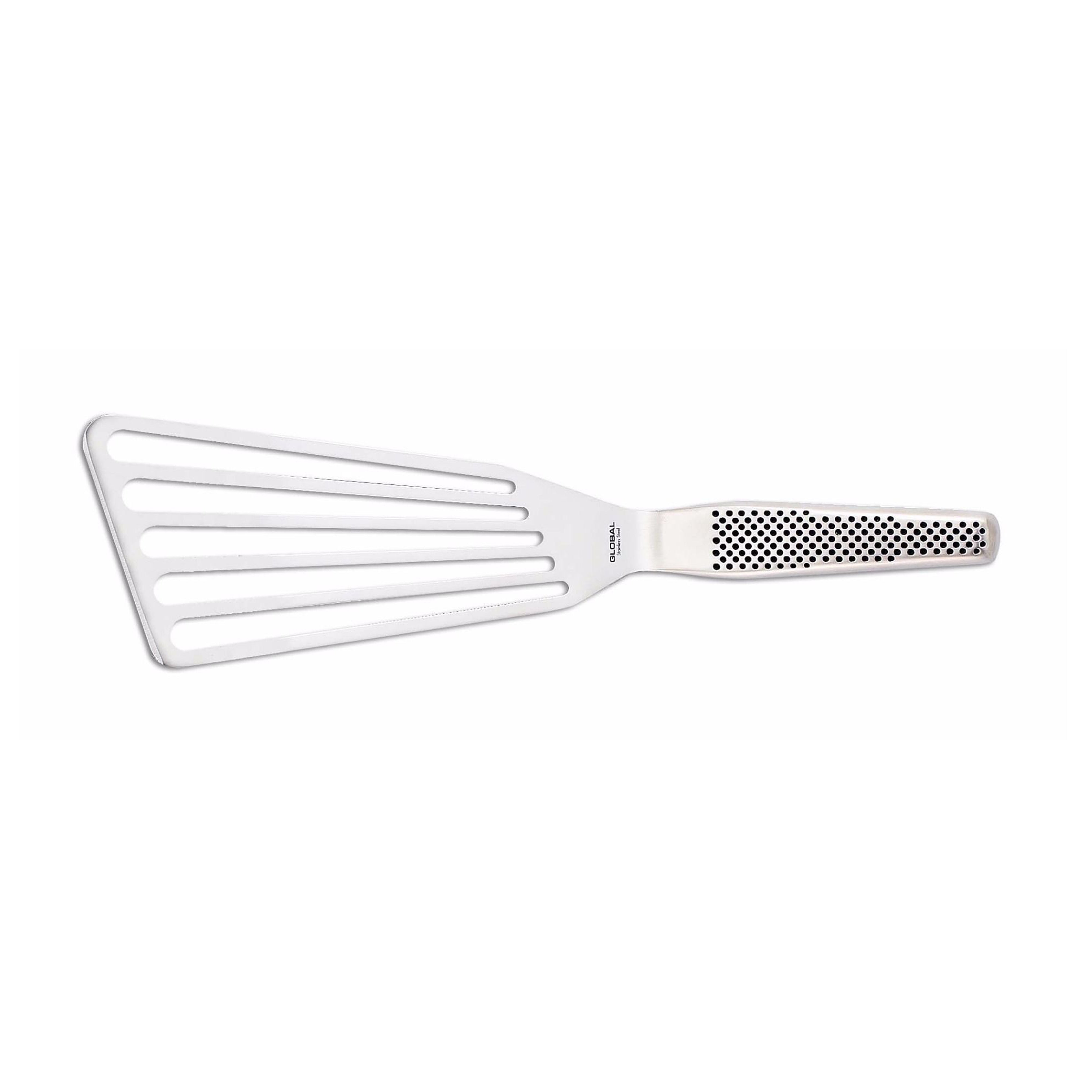 Global Classic Stainless Steel Fish Spatula - LaCuisineStore