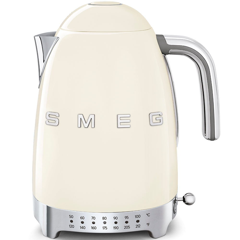 Smeg 50's Retro Style Variable Temperature KLF04 Cream Kettle