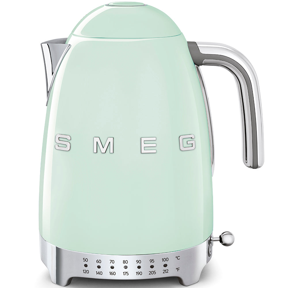 Smeg 50's Retro Style Variable Temperature KLF04 Pastel Green Kettle