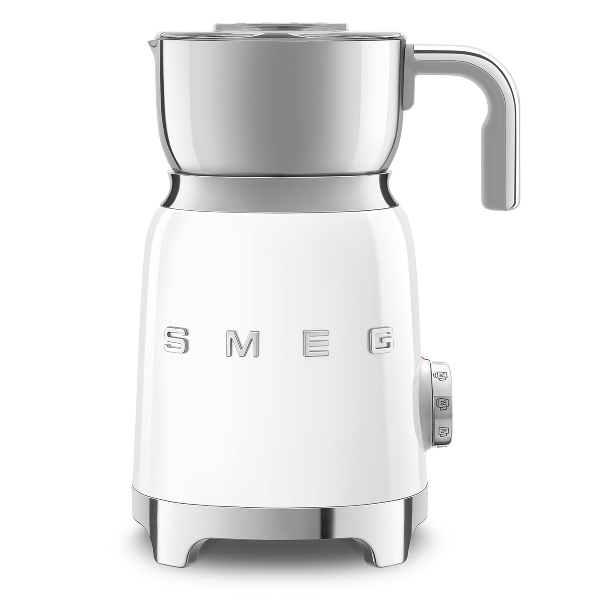 Smeg 50's Retro Style Aesthetic MFF11 White Milk Frother