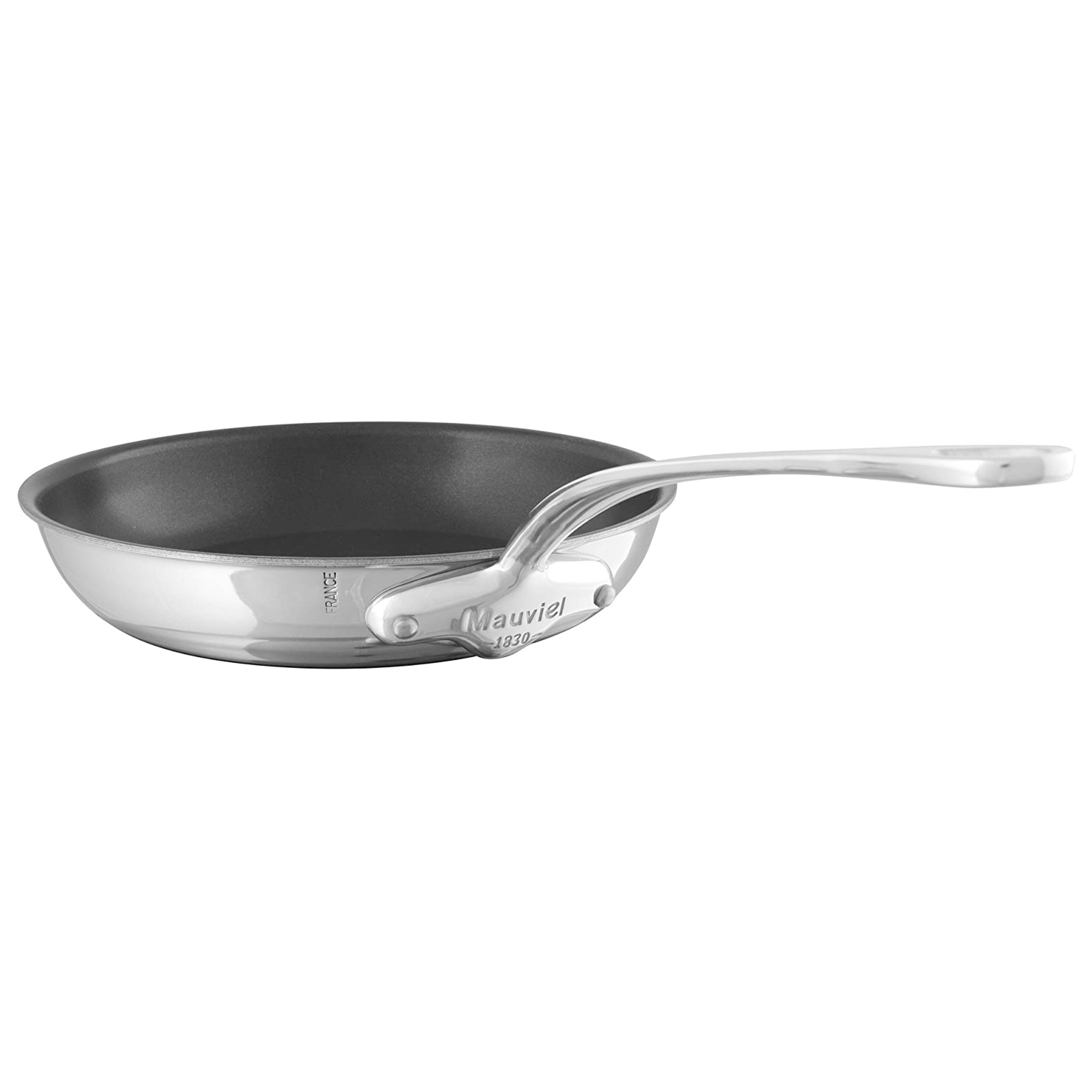 Mauviel M'Cook Stainless Steel Nonstick Frying Pan, 10.2-Inches