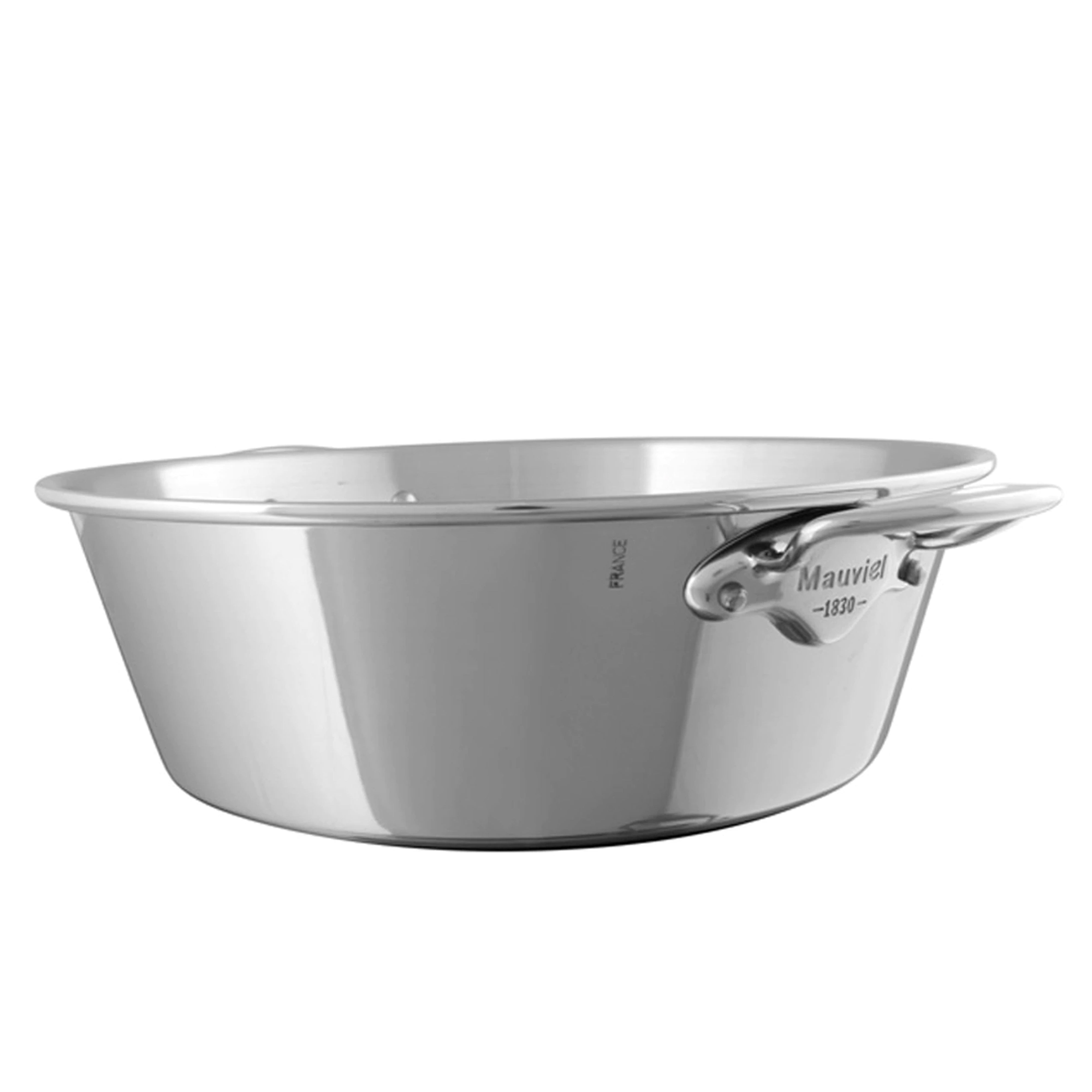 Mauviel M'Passion Stainless Steel Jam Pan, 10.1-Quart