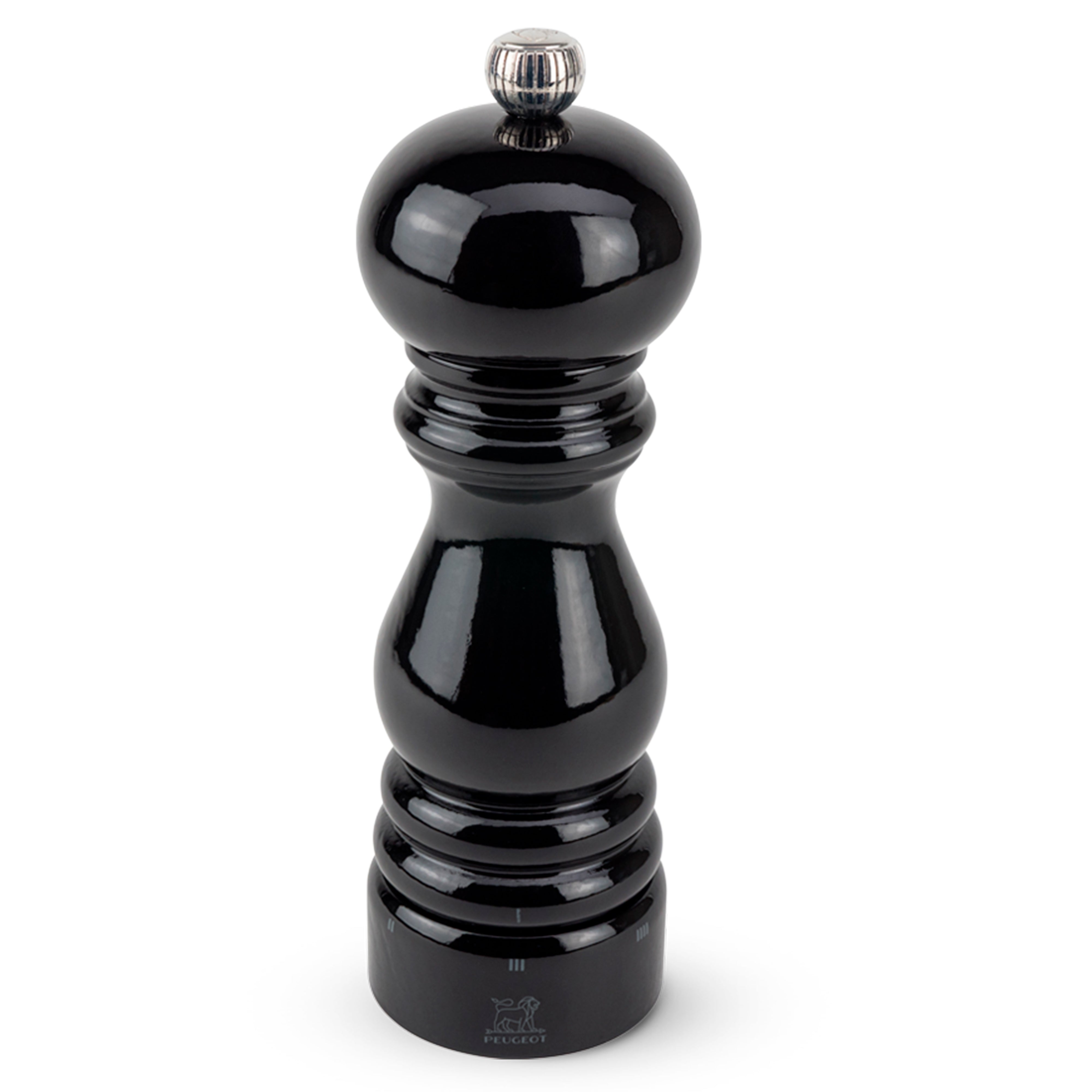 Peugeot Paris U'Select Pepper Mill Black Lacquered, 7-Inches - LaCuisineStore