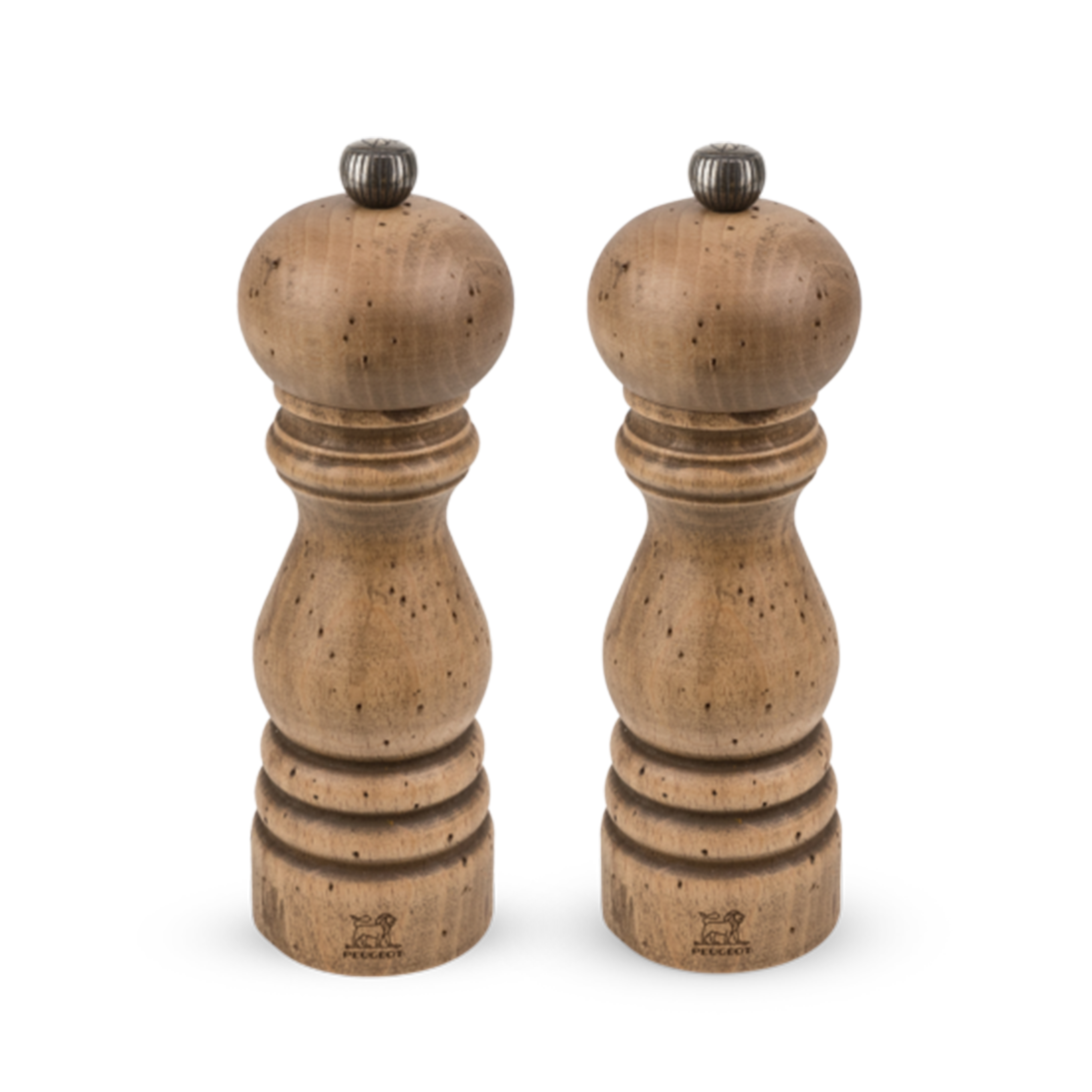 Peugeot Paris Salt And Pepper Mill Set Matte Antique, 7-Inches - LaCuisineStore