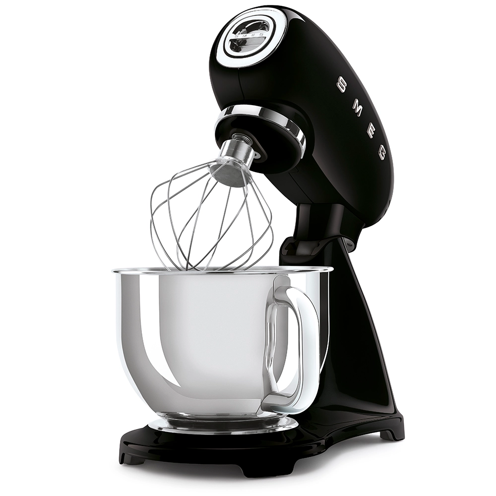 Smeg 50's Retro Style Aesthetic Black Stand Mixer