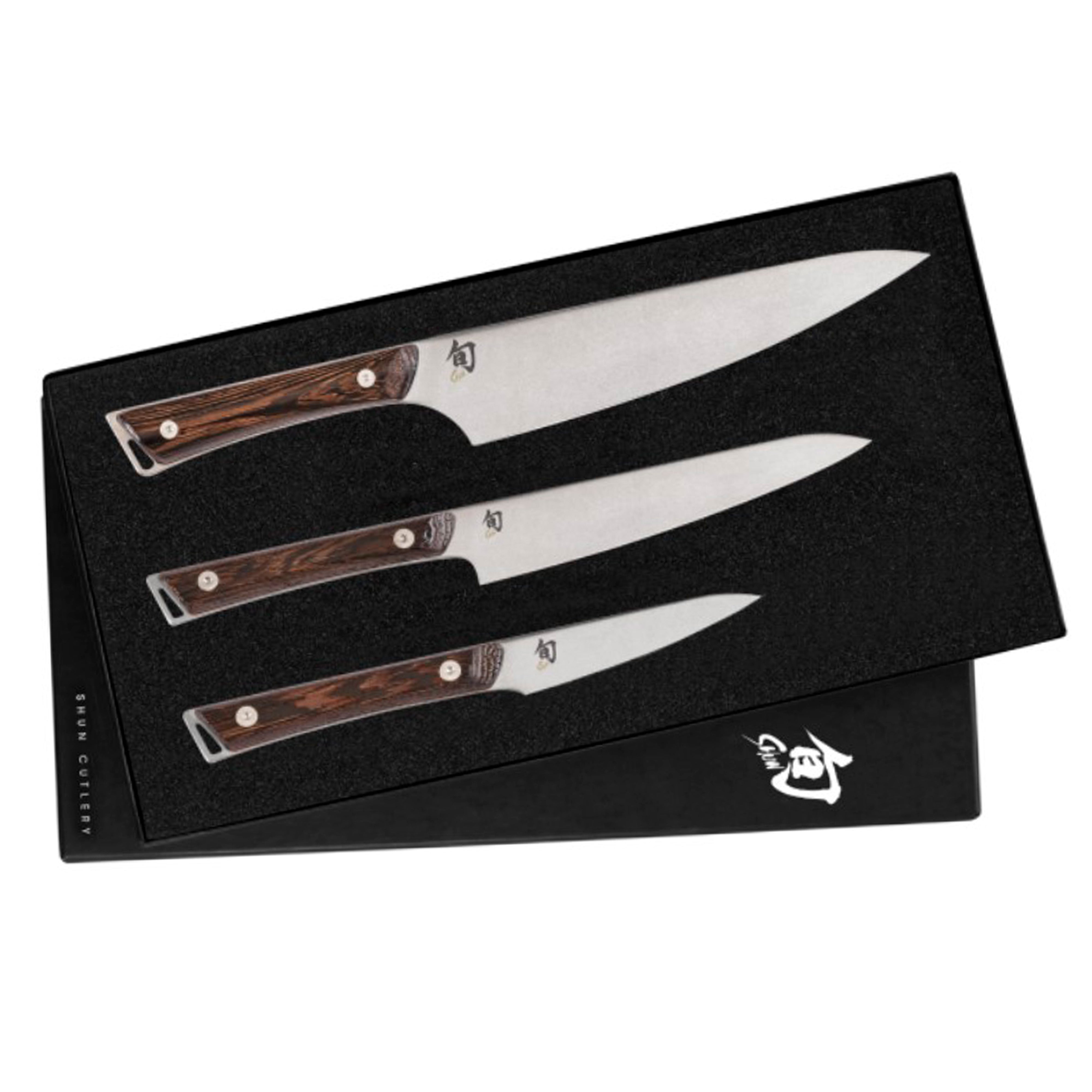 Shun Kanso 3-Piece Starter Knife Set