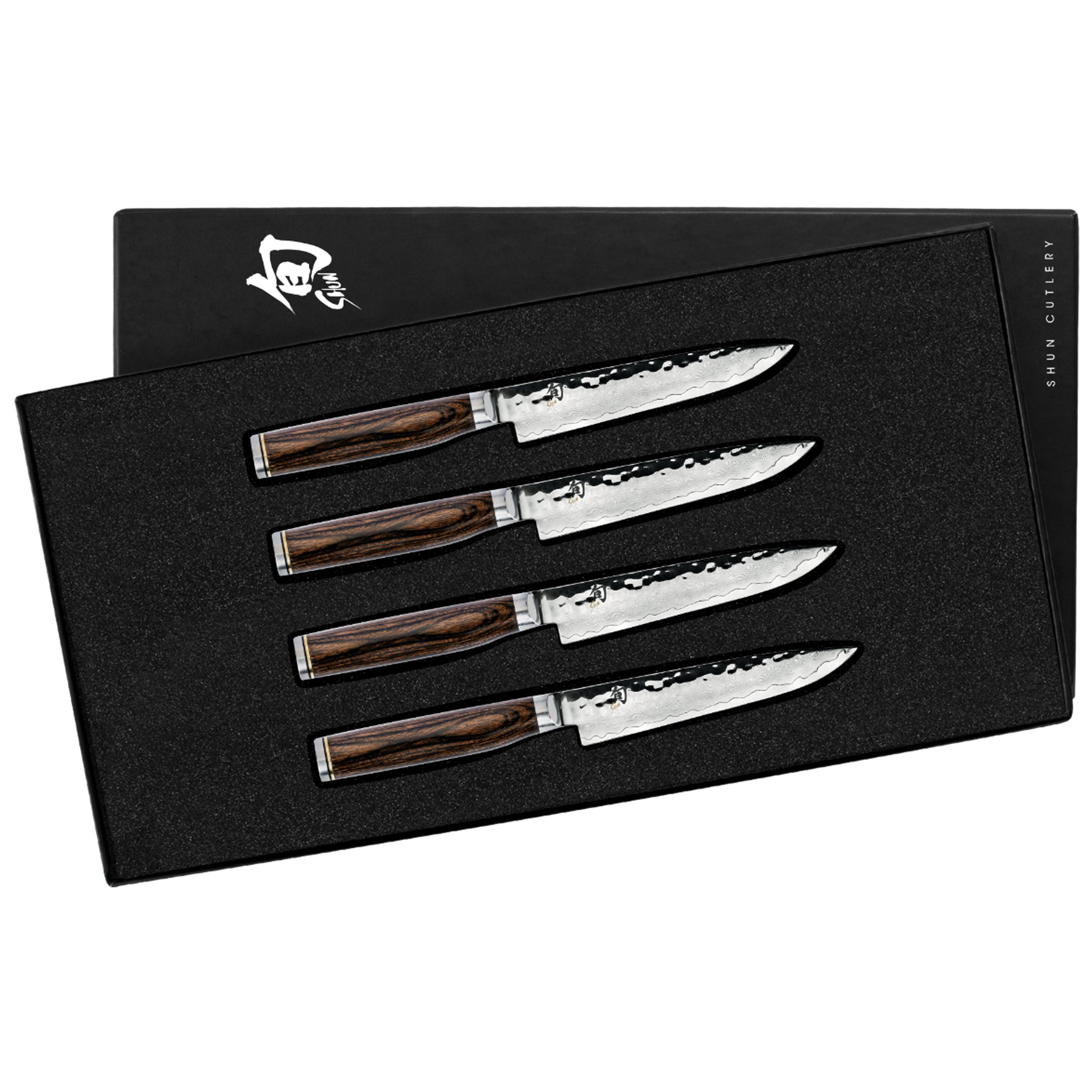 Shun Premier Damascus Steel 4-Piece Steak Knife Set