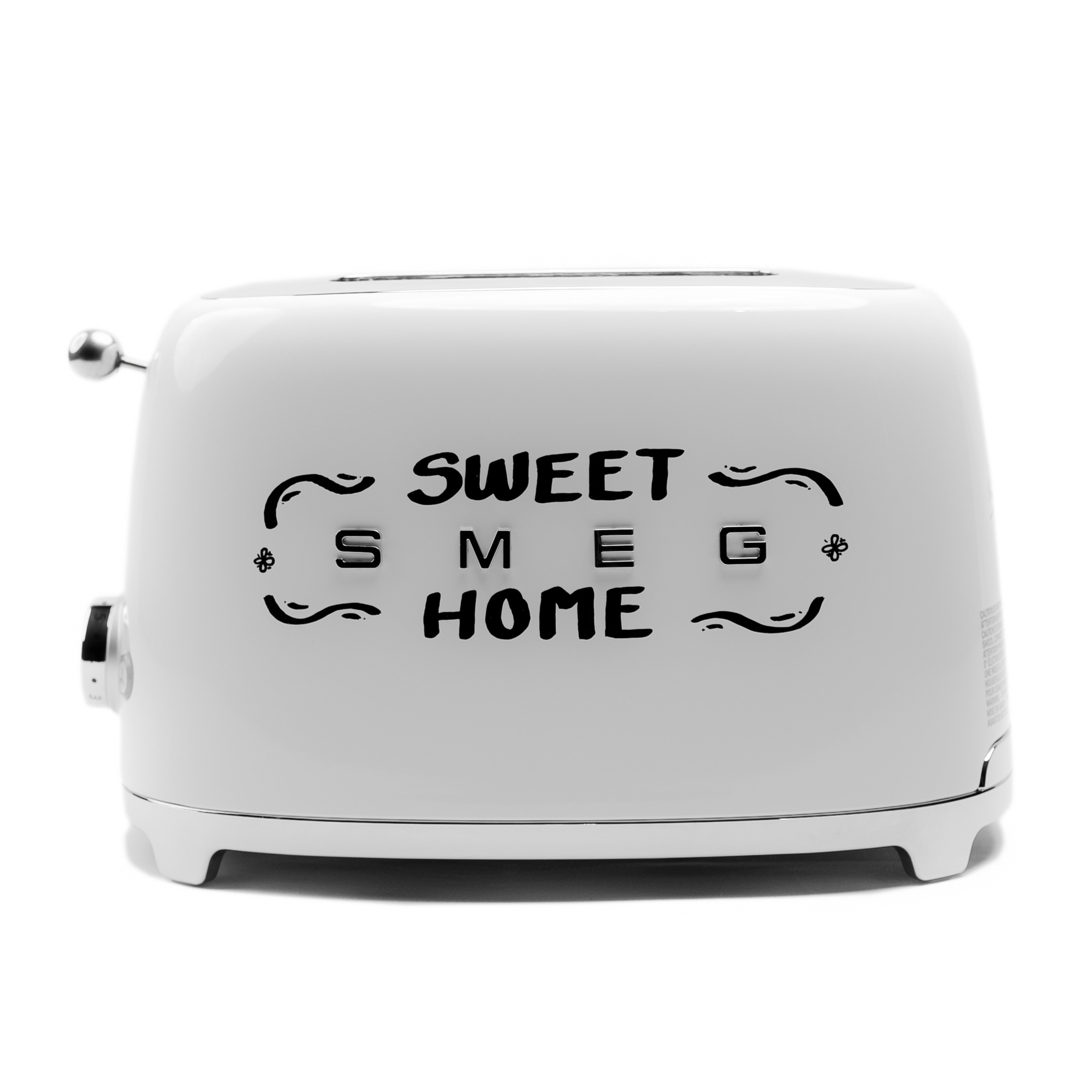 Smeg 2x2 Slice Toaster by Roxana Frontini Series "Love Sweet Home"