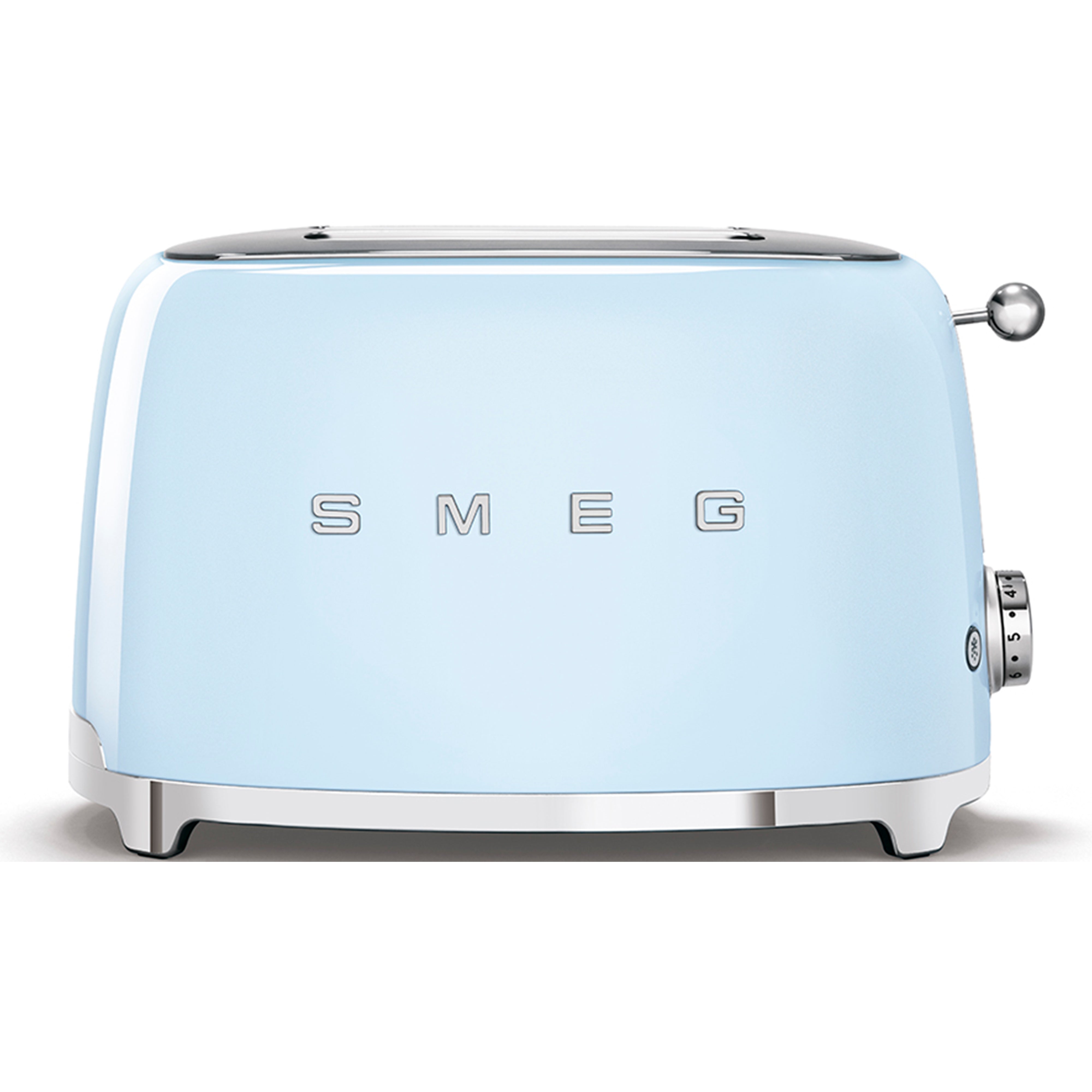 Smeg 50's Retro Style Aesthetic 2x2 Slice Pastel Blue Toaster