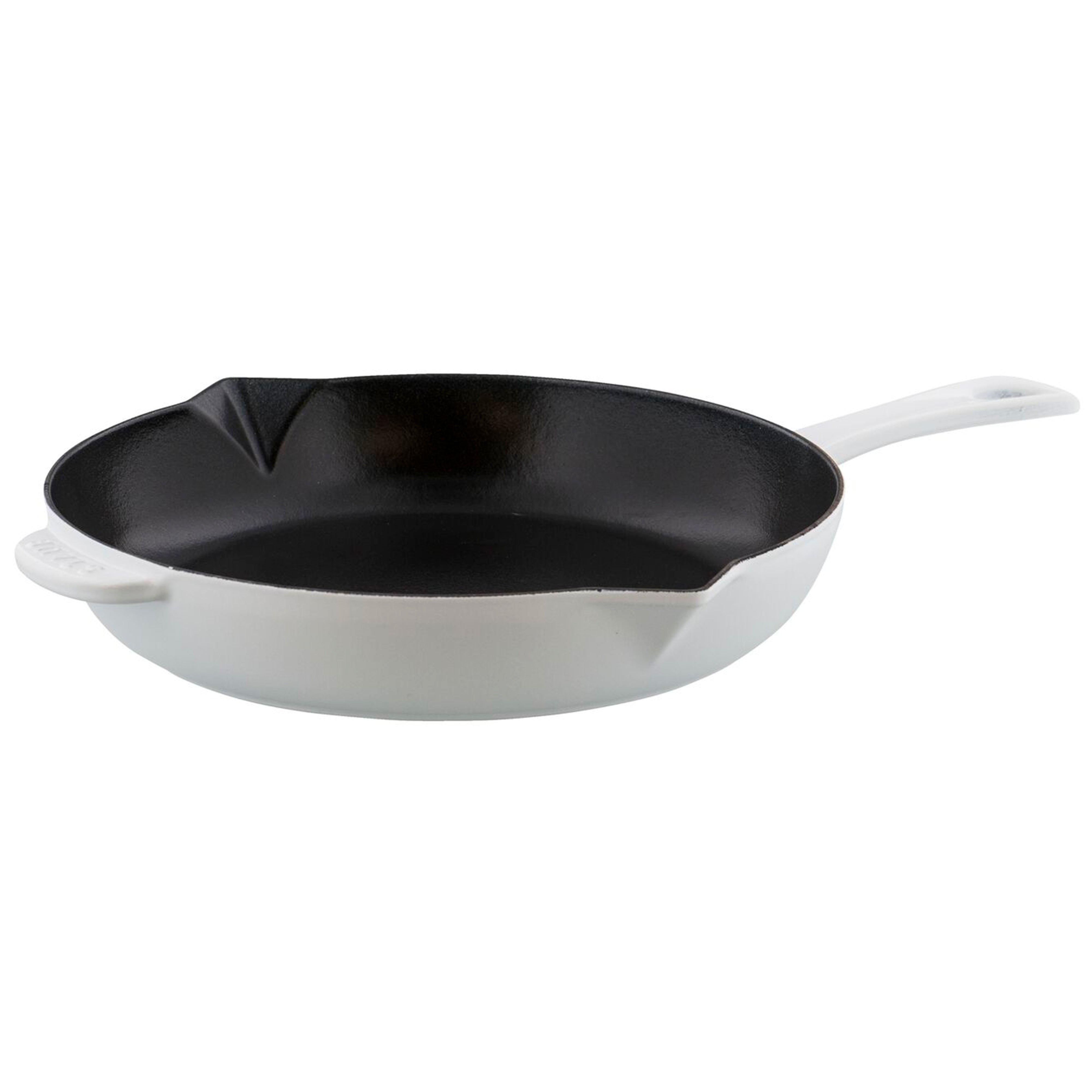 Staub Cast Iron White Fry Pan 10-Inches