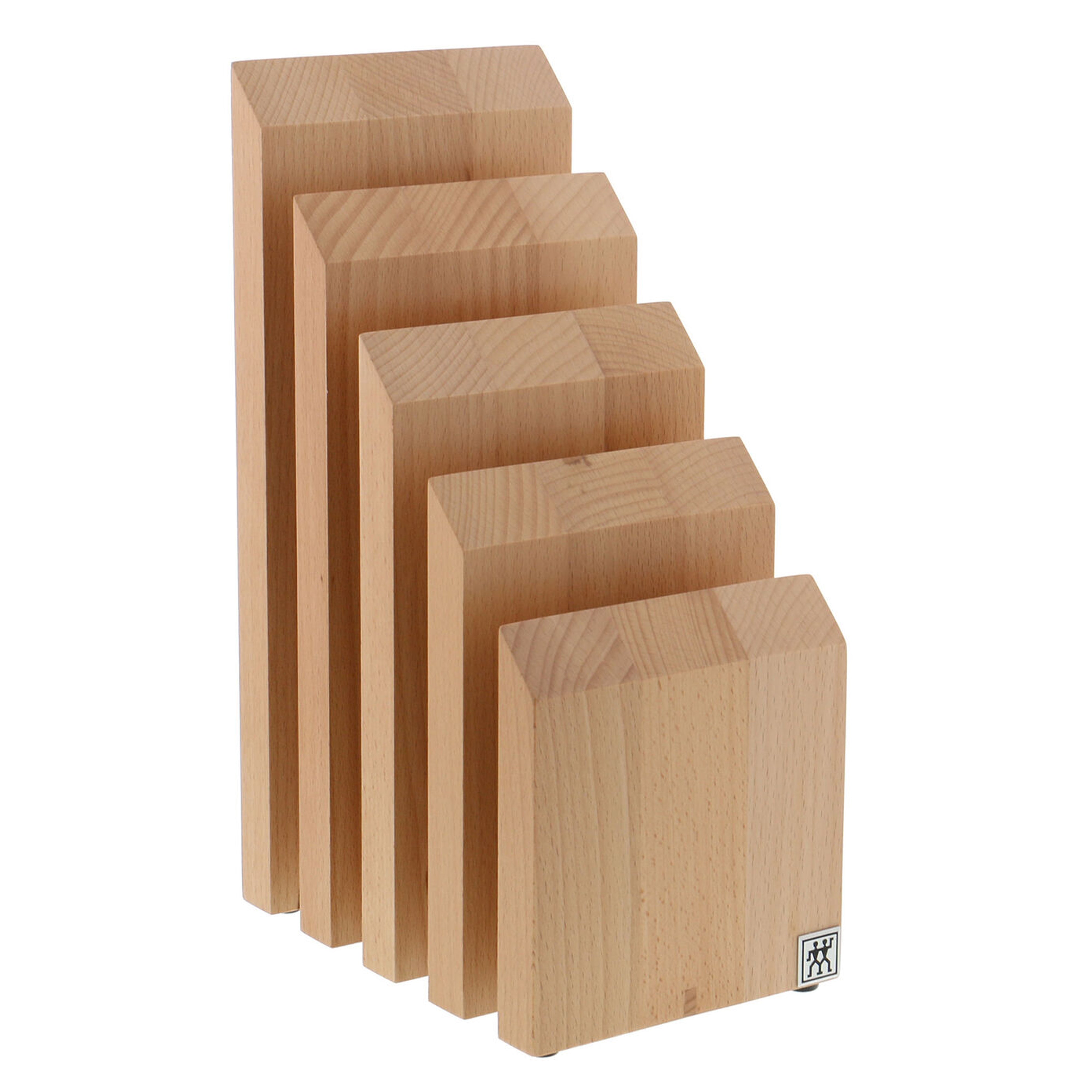 Zwilling Upright Magnetic Knife Block Beechwood, 10-Slot - LaCuisineStore