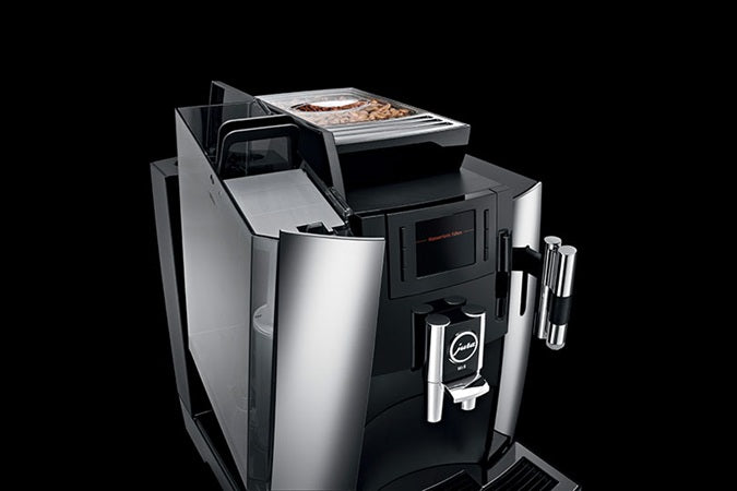 Jura WE8 Professional Automatic Coffee Machine, Chrome and Black - LaCuisineStore